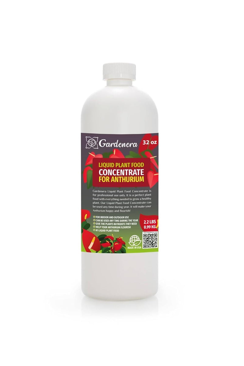 Gardenera Plant Growth Superfood for ANTHURIUM with 18 Key Vitamins &   Gardenera.com