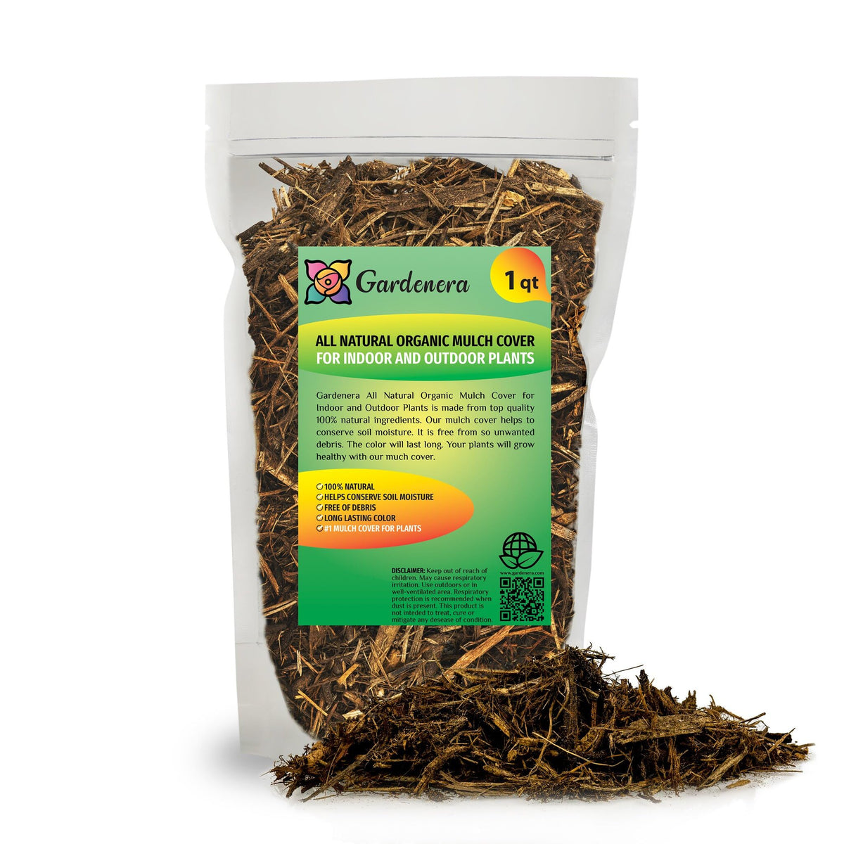 indoor plants mulch Gardenera Natural Mulch Cover