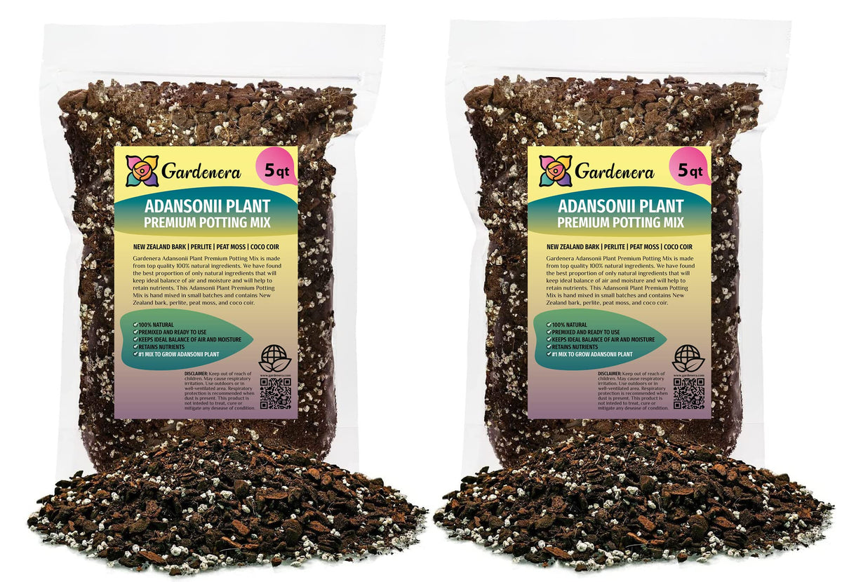 monstera adansonii soil Gardenera Monstera ADANSONII Plant Soil: Expert Blend for Optimal Grow – Gardenera.com