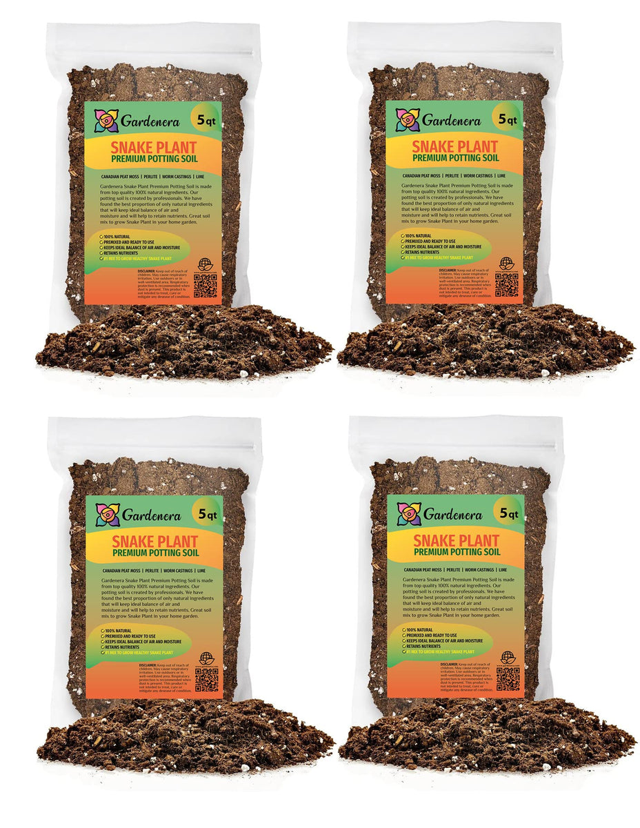 PREMIUM Snake Plant Potting Soil Mix - 4 QUART