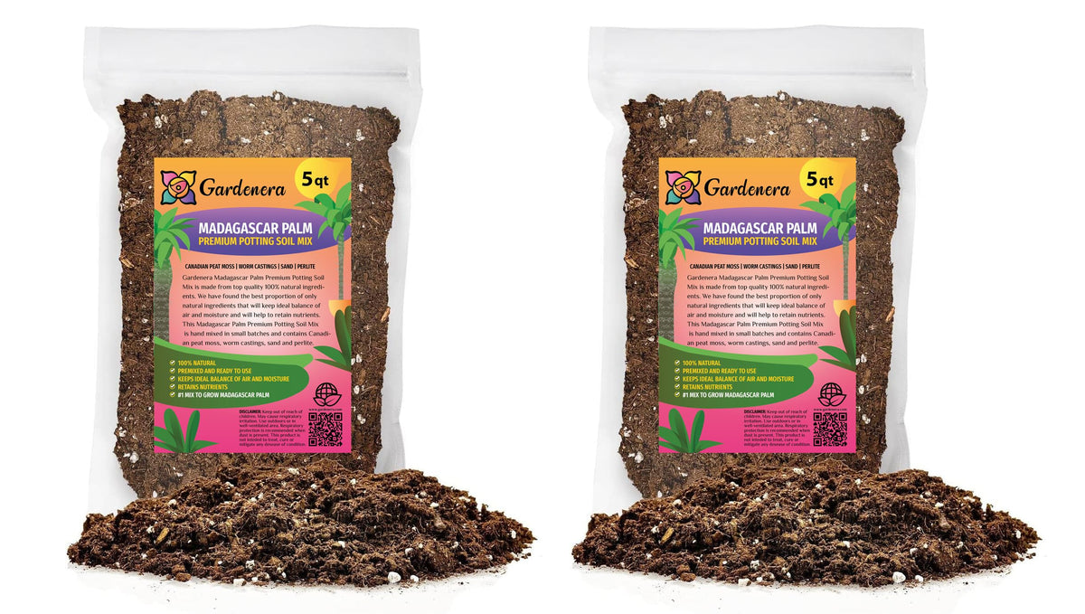 best potting mix for palms Gardenera Premium Madagascar Palm Potting Mix