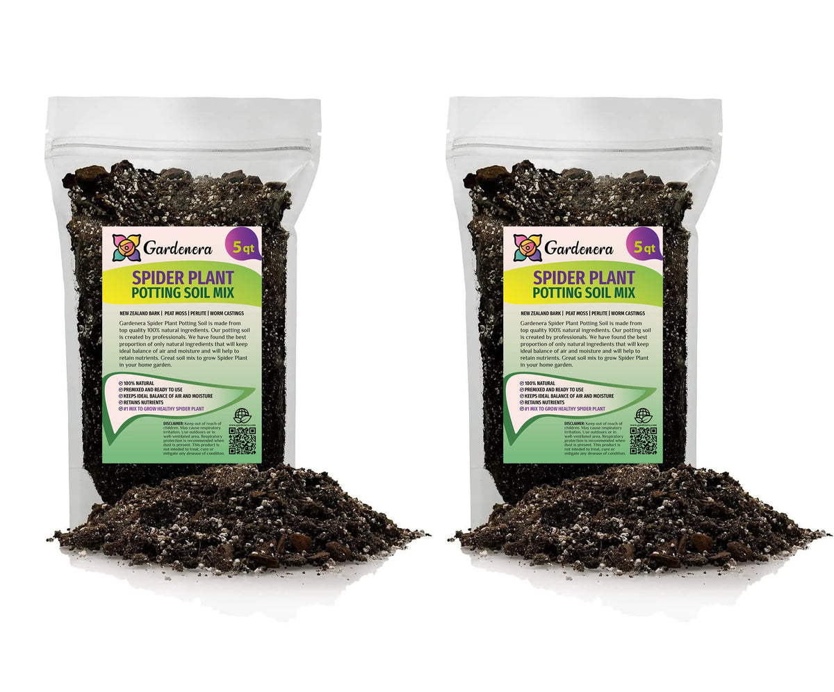 Premium Spider Plant Potting Mix by GARDENERA