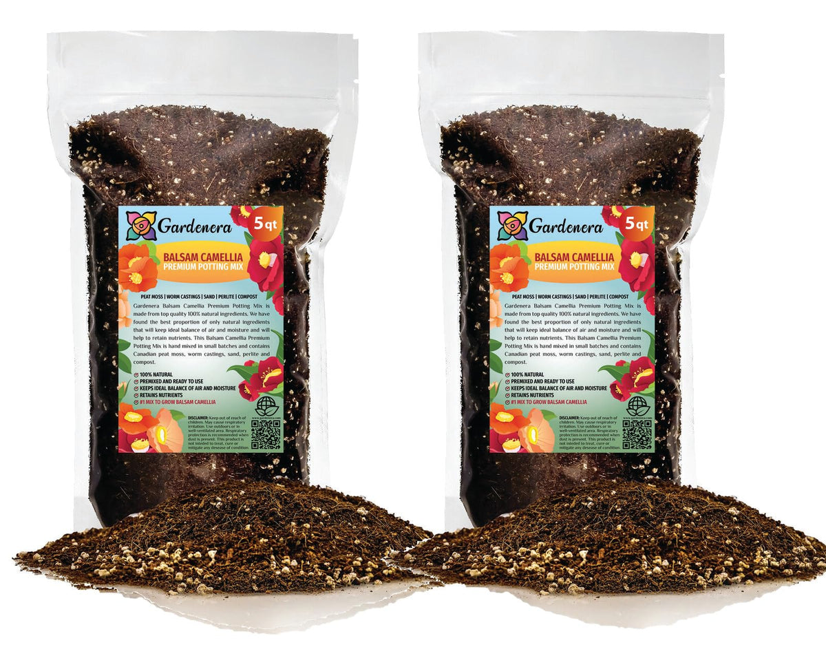 potting mix for camellias Gardenera Premium BALSAM CAMELLIA Potting Soil Mix