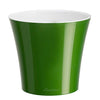 Santino Self Watering Planter Arte 5.3 Inch Green-Gold/White Flower Pot