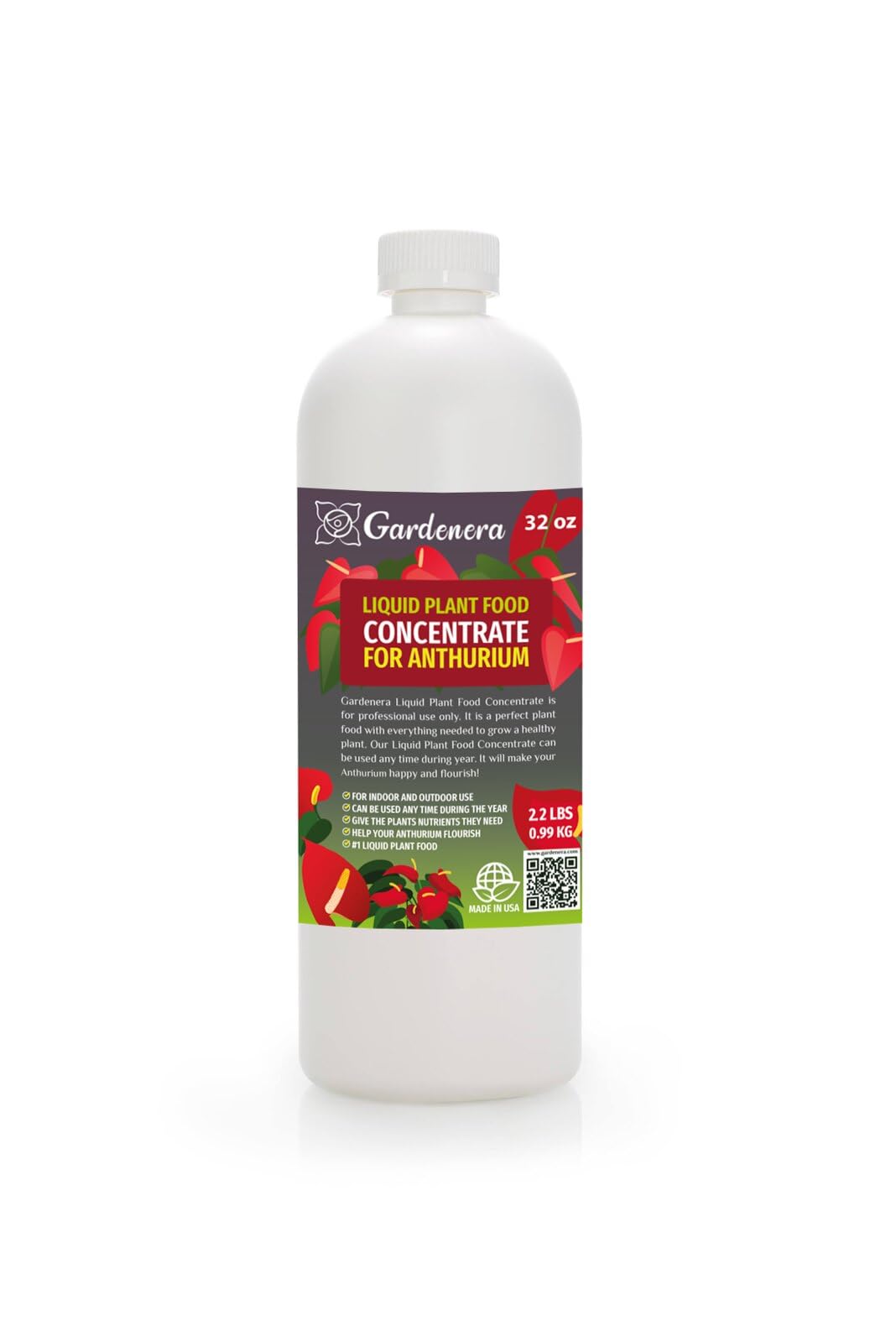 anthurium fertilizer india Gardenera Plant Growth Superfood for ANTHURIUM with 18 Key Vitamins & Minerals - Organic Plant Food Fertilizer