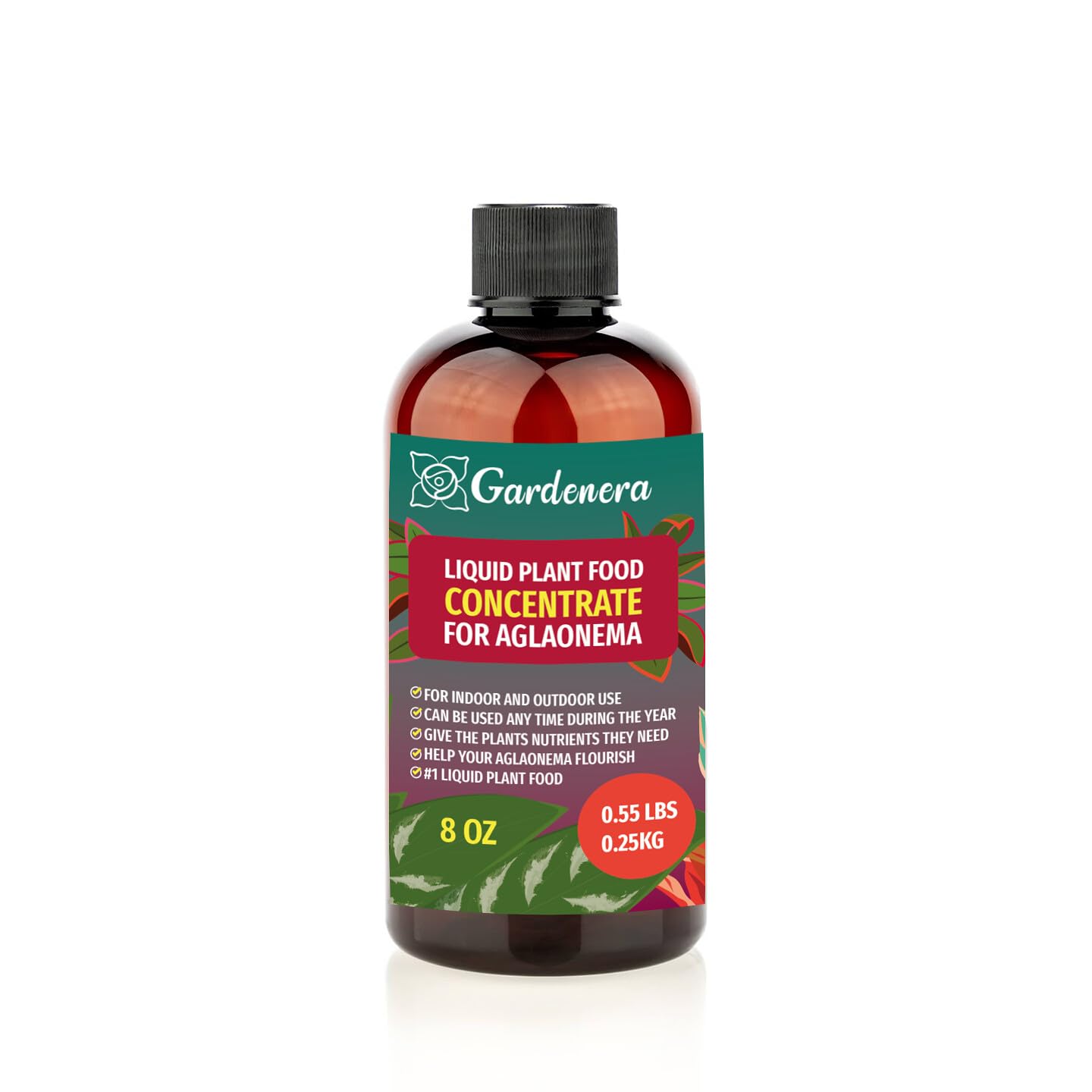 aglaonema plant fertilizer Gardenera Plant Growth Superfood for AGLAONEMA with 18 Key Vitamins & Minerals - Organic Plant Food Fertilizer