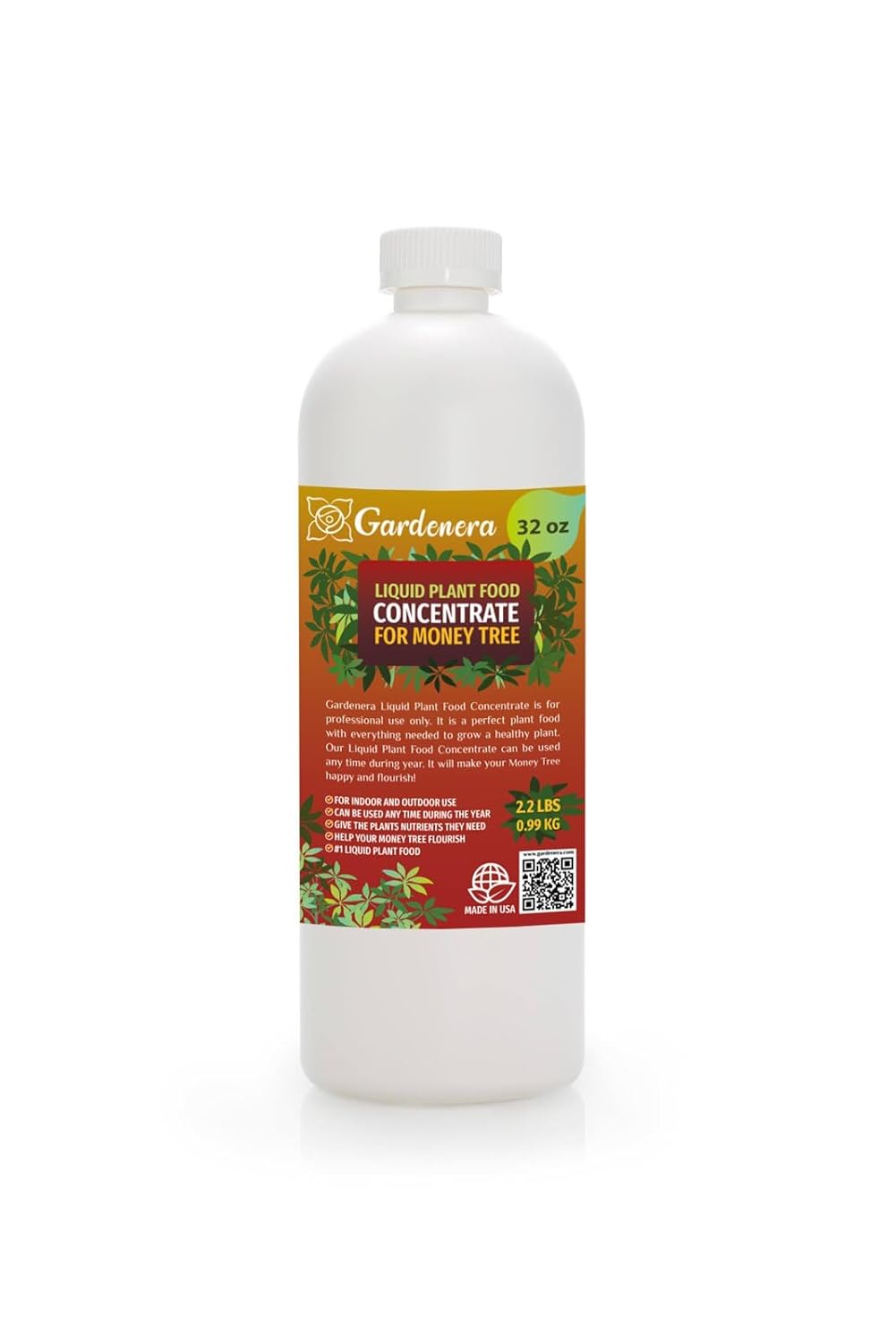 plant food for money plant Gardenera Plant Growth Superfood for MONEY Trees with 18 Vitamins & Minerals - Organic Plant Food Fertilizer