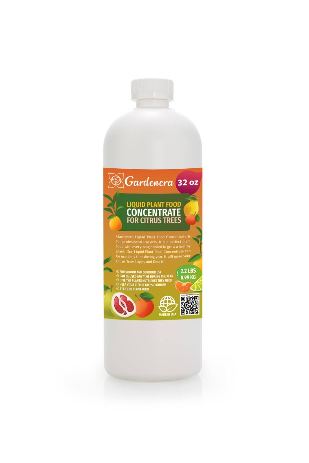organic liquid fertilizer for fruit trees Gardenera Plant Growth Superfood for CITRUS Trees with 18 Key Vitamins & Minerals - Organic Plant Food Fertilizer