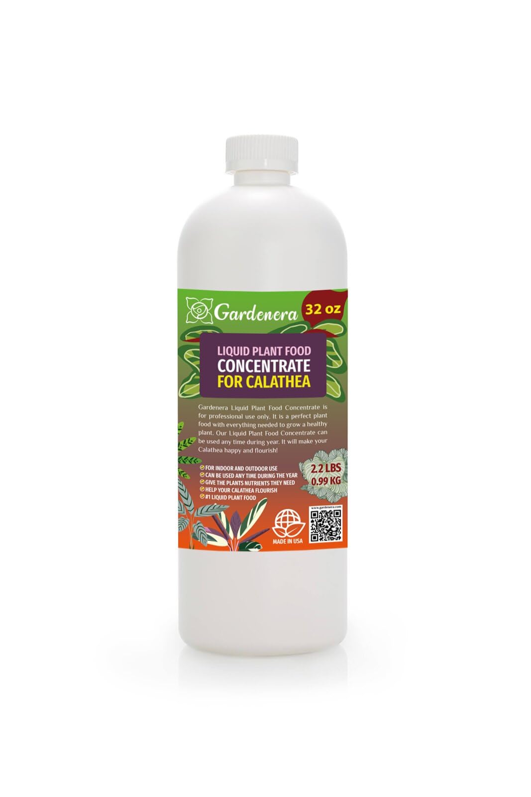 best fertilizer for calathea plants Gardenera Plant Growth Superfood for CALATHEA with 18 Essential Vitamins & Minerals - Organic Plant Food Fertilizer