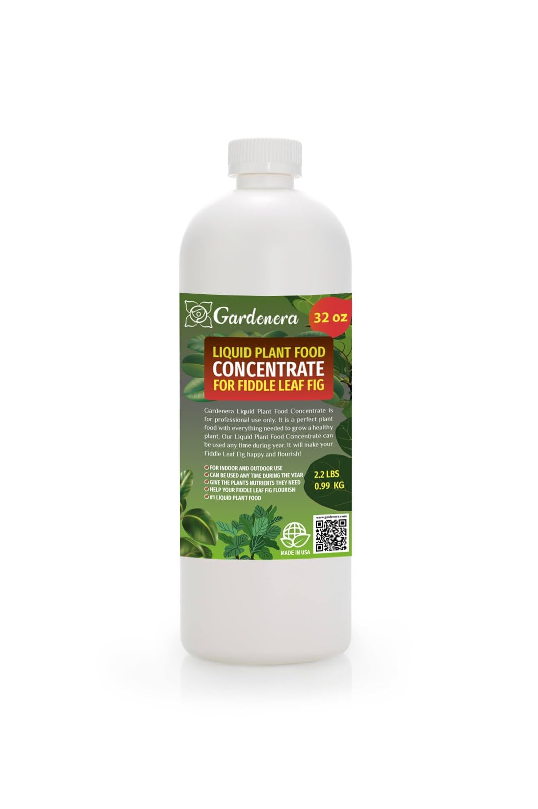 plant food for fiddle leaf fig Gardenera Plant Growth Superfood for FIDDLE LEAF FIG with Vitamins & Minerals - Organic Plant Food Fertilizer