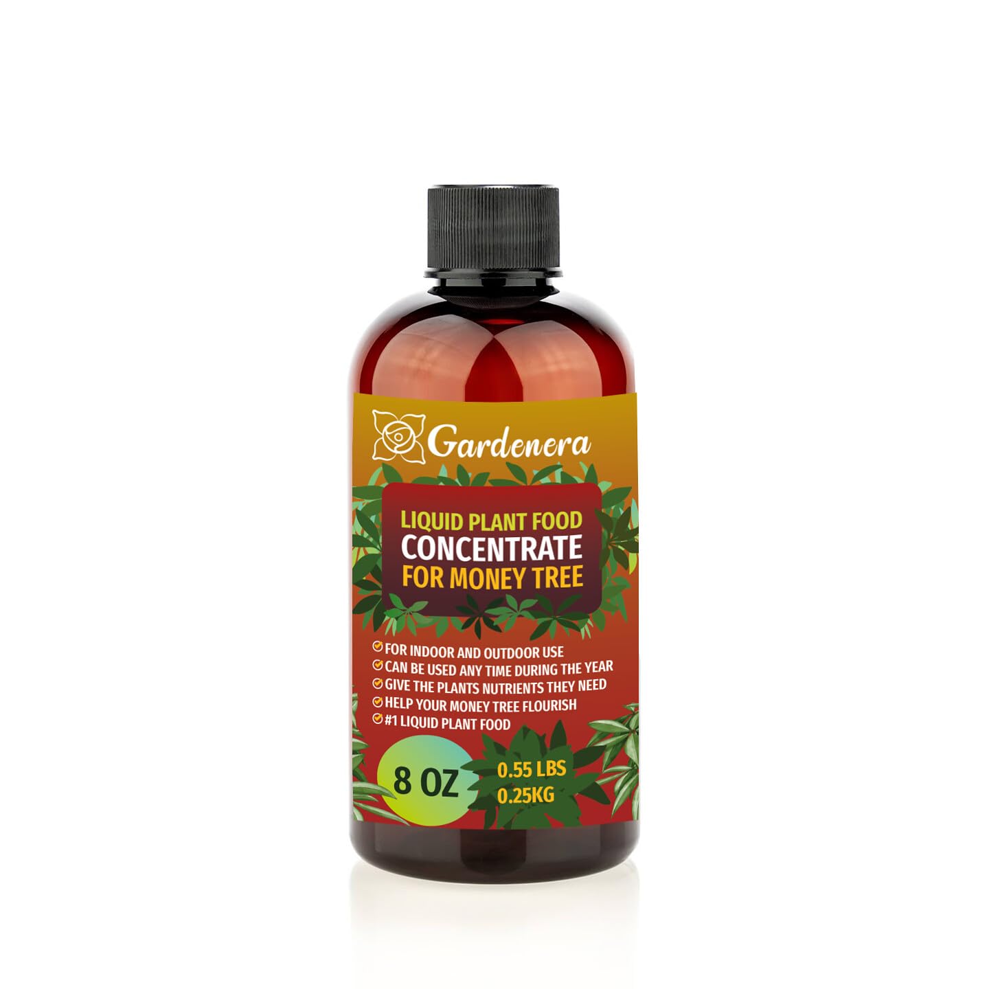 money tree food Gardenera Plant Growth Superfood for MONEY Trees with 18 Vitamins & Minerals - Organic Plant Food Fertilizer