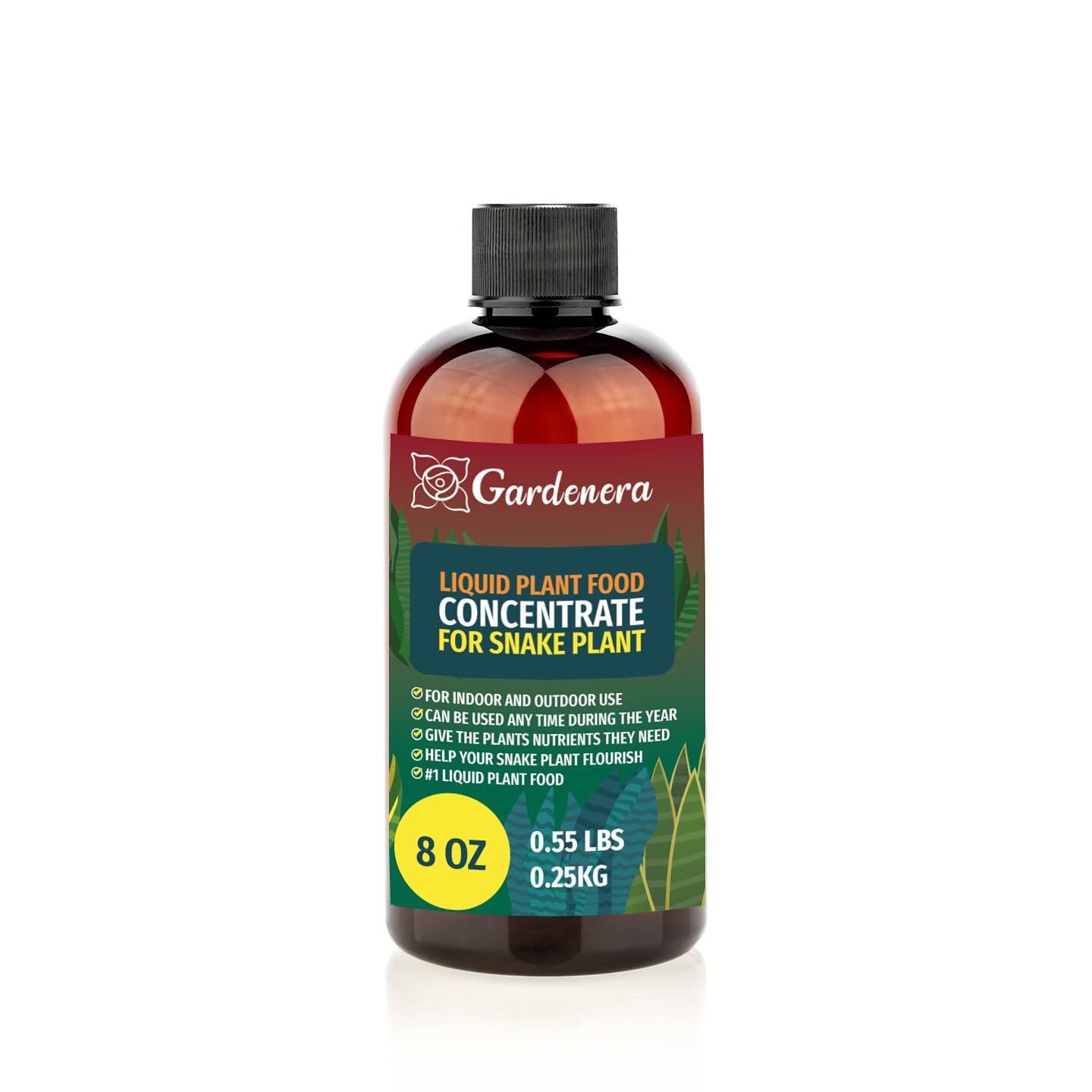 snake plant fertilizer Gardenera Plant Growth Superfood for SNAKE Plants with 18 Essential Vitamins & Minerals - Organic Plant Food Fertilizer