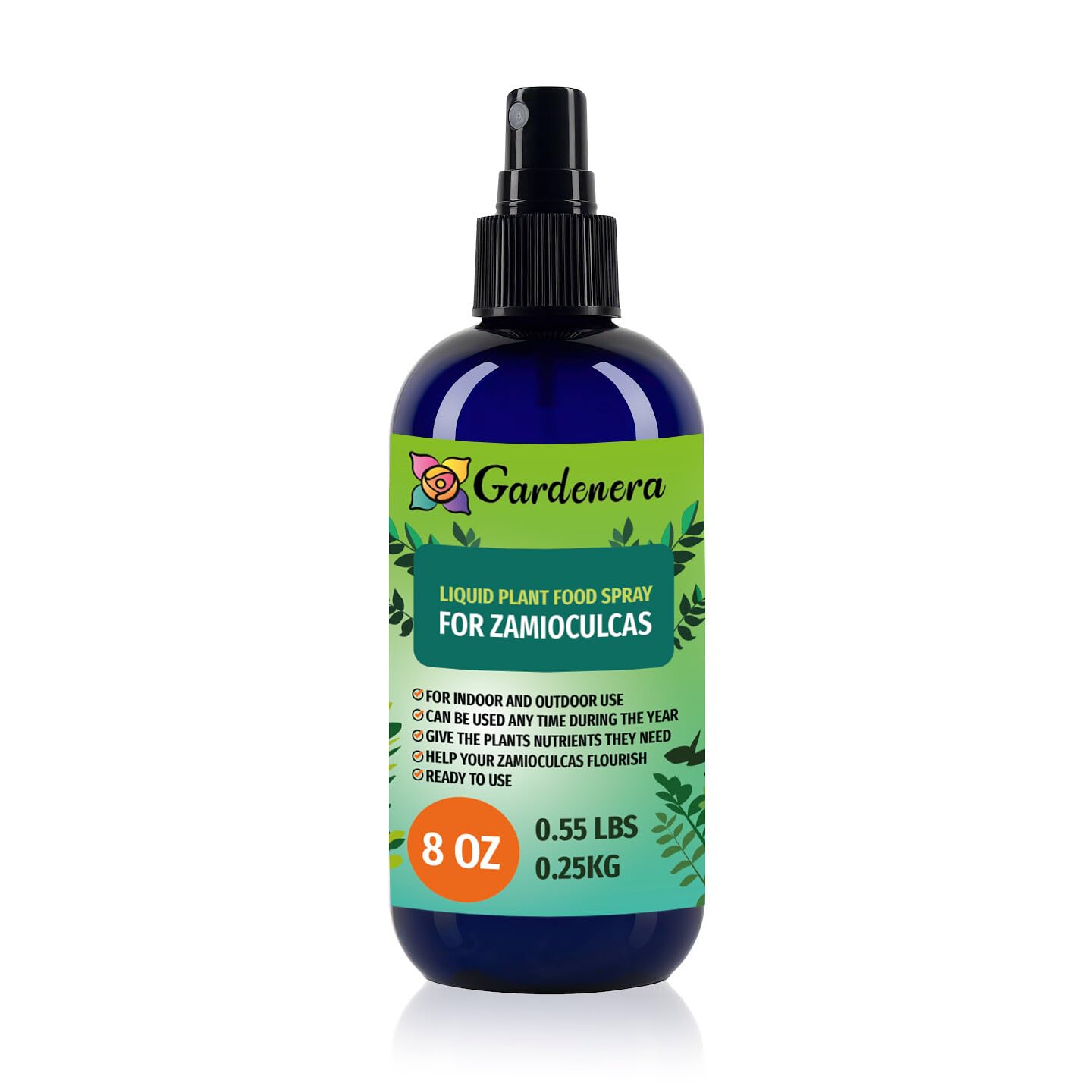 mist zz plant Gardenera Professional ZAMIOCULCAS Superfood Spray Mist for Home Gardening | Micro-Fungi Enriched Fertilizer Mist for Healthy Leaves & Growth