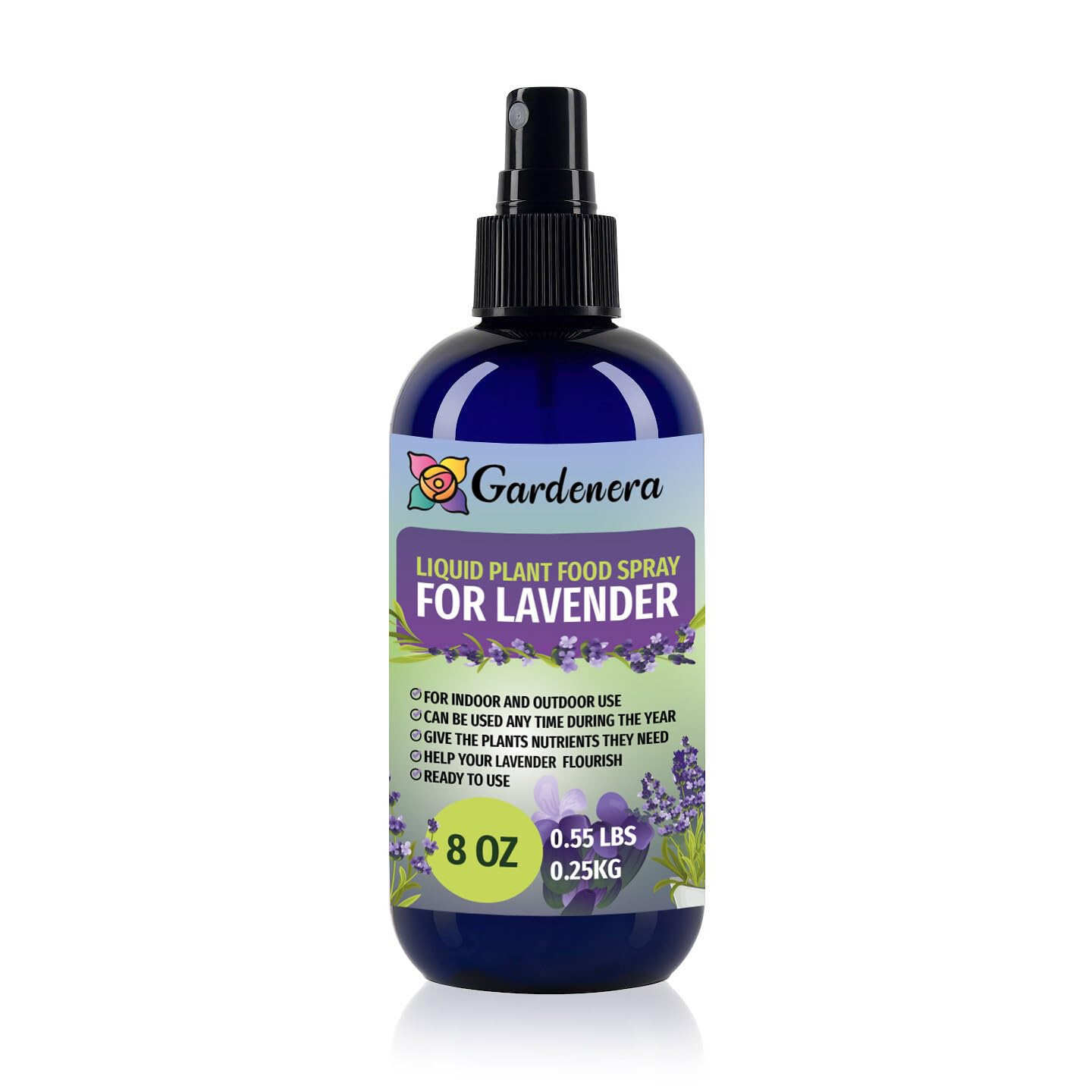 fertilizer for lavender plants Gardenera Professional LAVENDER Superfood Spray Mist for Home Gardening | Micro-Fungi Enriched Fertilizer Mist for Healthy Leaves & Growth