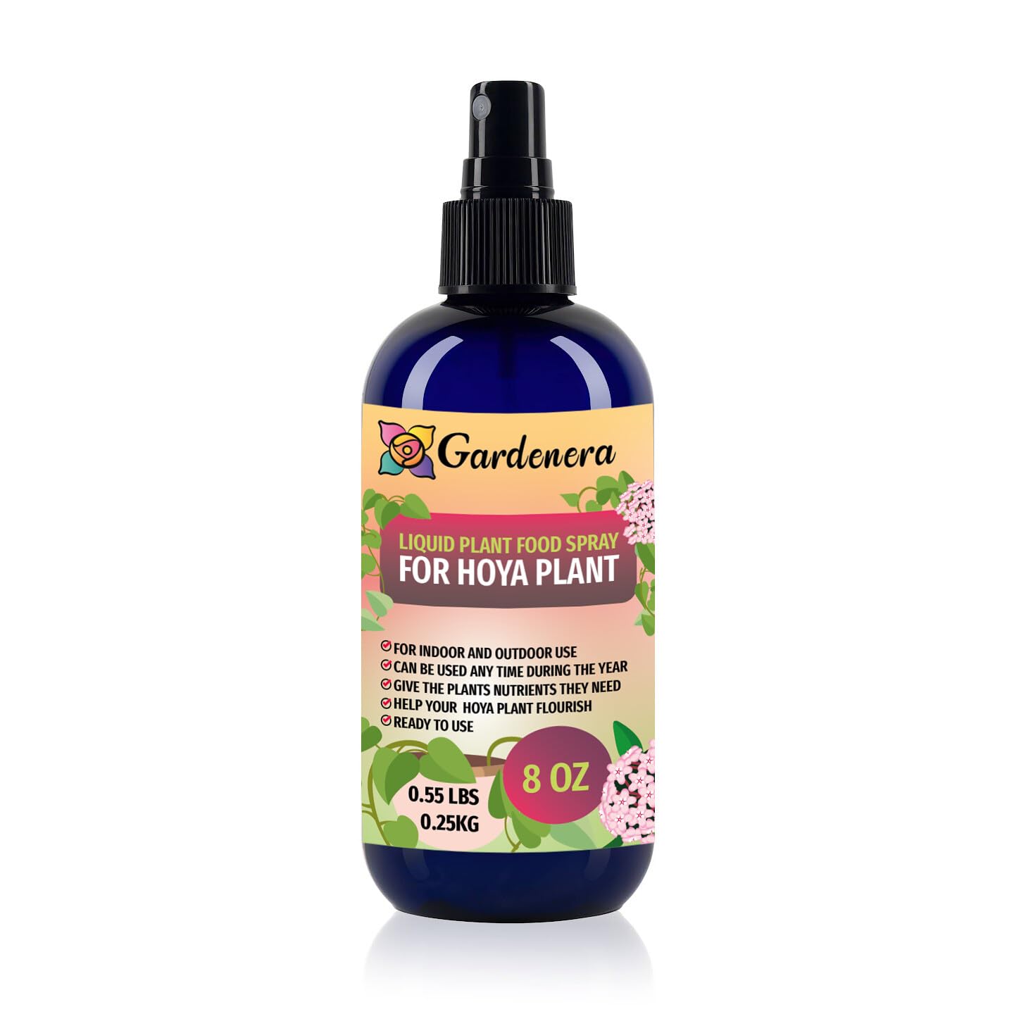 hot sauce spray for plants Gardenera Professional Hoya Superfood Spray Mist for Home Gardening | Micro-Fungi Enriched Fertilizer Mist for Healthy Leaves & Growth