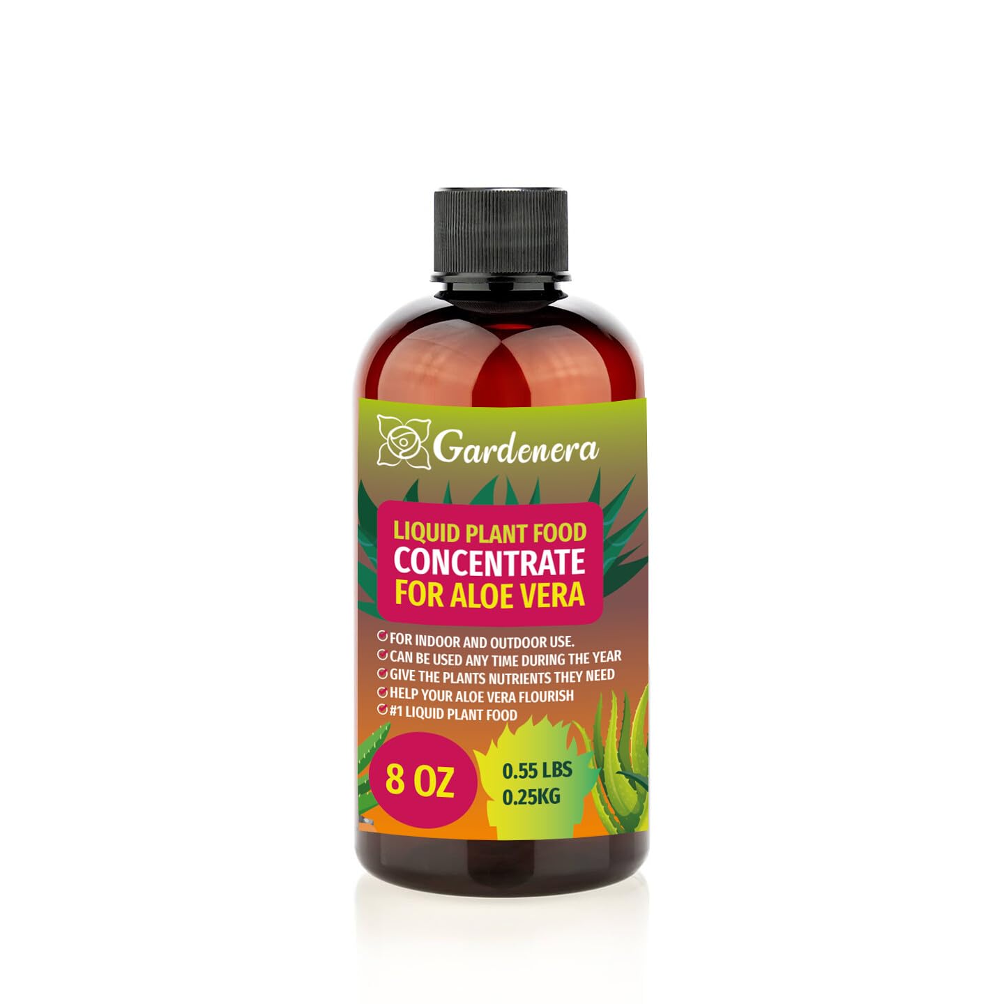 organic fertilizer for aloe vera plant Gardenera Plant Growth Superfood for Aloe Vera with 18 Key Vitamins & Minerals - Organic Plant Food Fertilizer