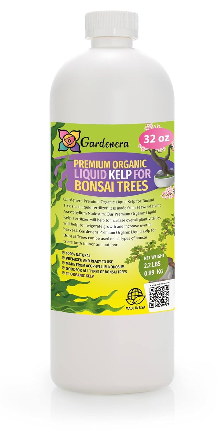 bonsai tree liquid fertilizer GARDENERA Bonsai Master - 32 oz