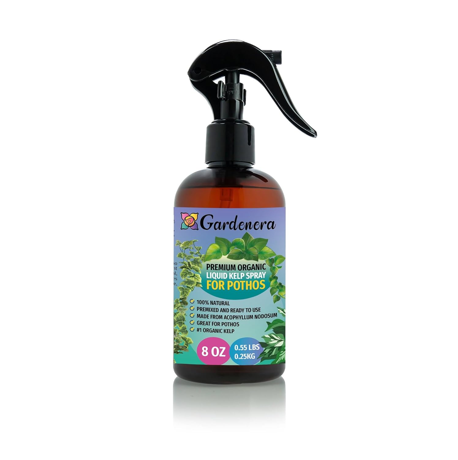 liquid fertilizer for pothos in water Gardenera Premium Organic Liquid Kelp Spray for POTHOS - 8 oz