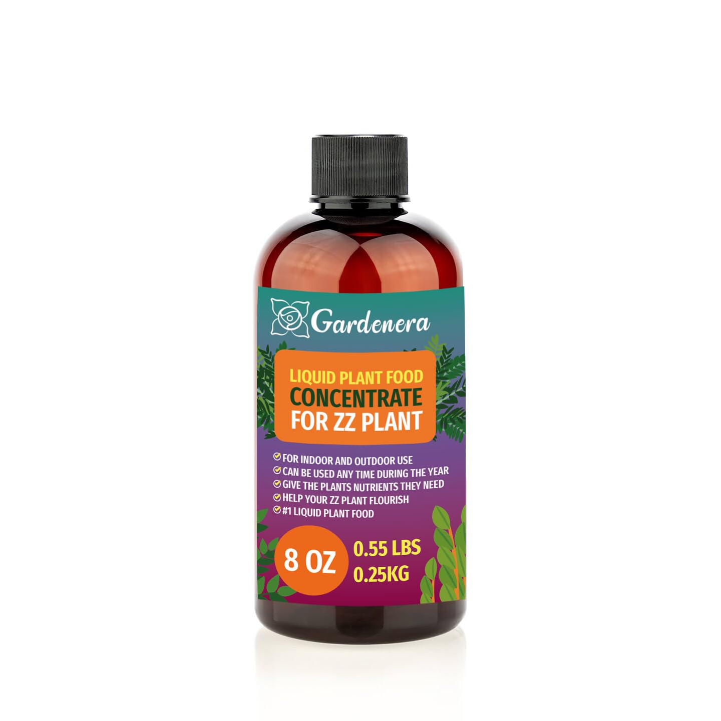 zz plant fertilizer Gardenera Plant Growth Superfood for ZZ Plants with 18 Essential Vitamins & Minerals - Organic Plant Food Fertilizer