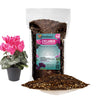 potting mix for cyclamen Gardenera Premium Cyclamen Potting Soil Mix - Perfect Balance of Nutrients, Drainage, and Aeration for Thriving Blooms