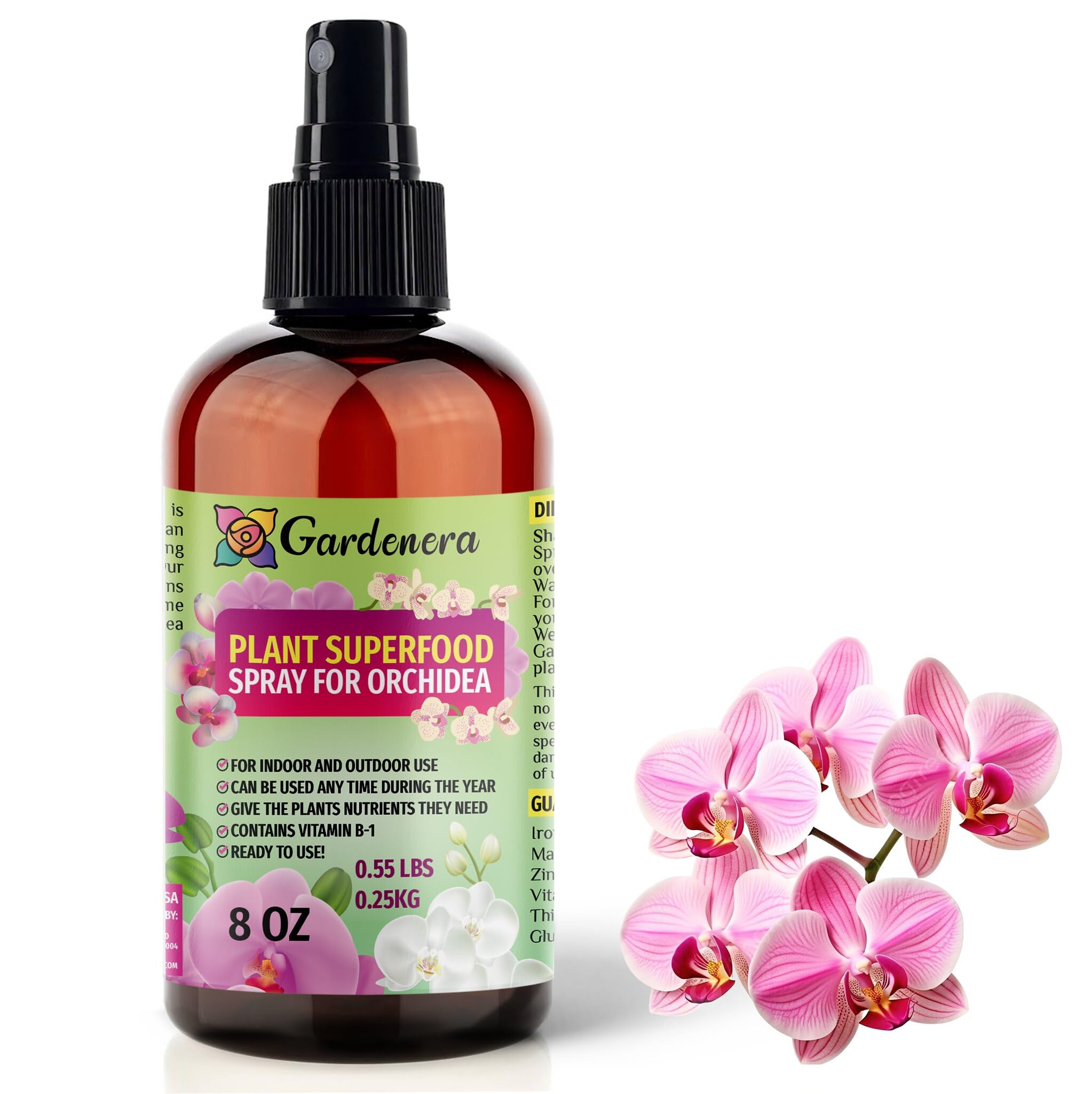 b1 fertilizer for plants Plant Superfood for ORCHIDEA Plants with B1 Vitamin, Glucose and Essential Minerals