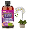 Premium Liquid PHALAENOPSIS Orchid Plant Fertilizer - 3-1-2 Concentrate for Indoor Plants and Flowers by Gardenera | Organic Plant Food for Pothos Plants - 32oz