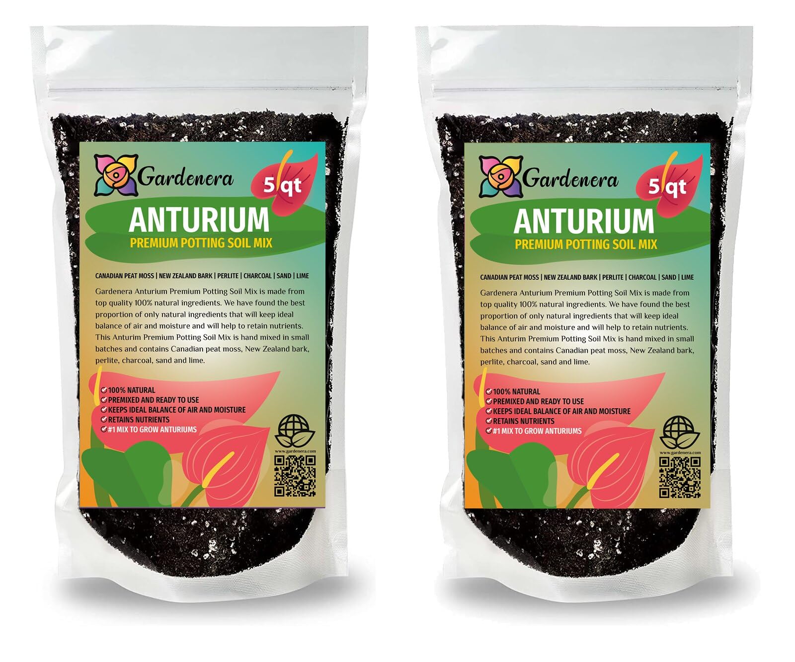 anthurium soil needs Gardenera Anthurium Planting Soil - Nurture Your Plants with a Premium Potting Mix