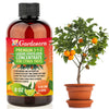 Premium Liquid Citrus Tree Plant Fertilizer - 3-1-2 Concentrate for Indoor Plants and Flowers by Gardenera | Organic Plant Food for Citrus Trees - 32oz