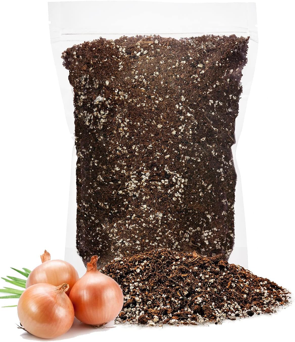 GARDENERA Premium Organic Potting Soil for Onions - (1 Quart Bag)