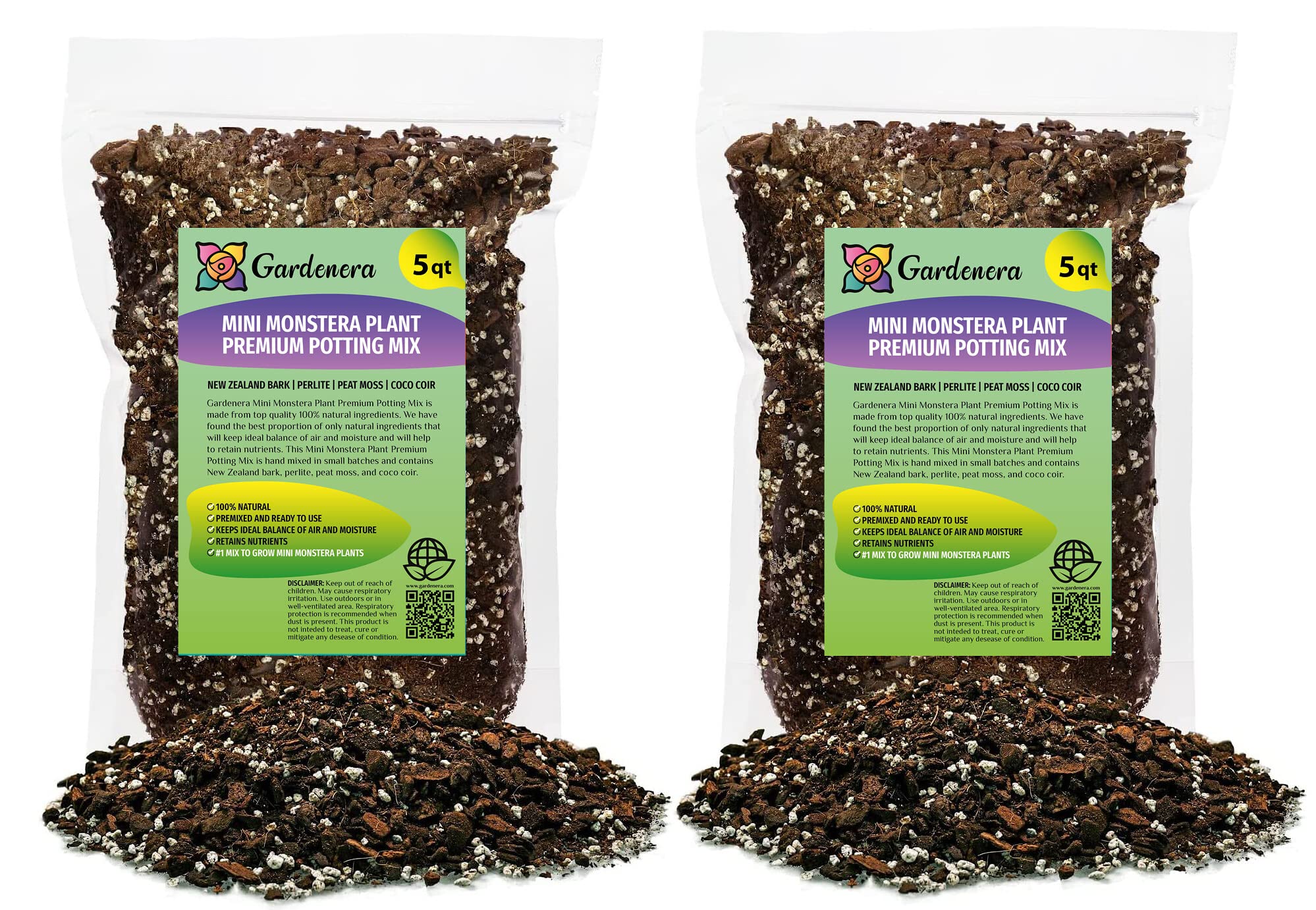 best monstera potting mix Premium Potting Mix for Mini Monstera - Hand-crafted Blend for Optimal Nutrients by Gardenera