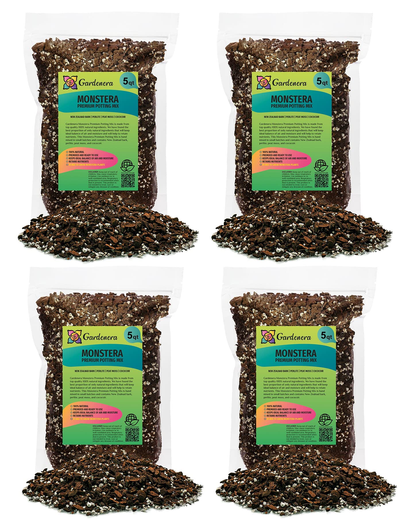 monstera plant soil mixture PREMIUM Monstera Soil Mix by Gardenera