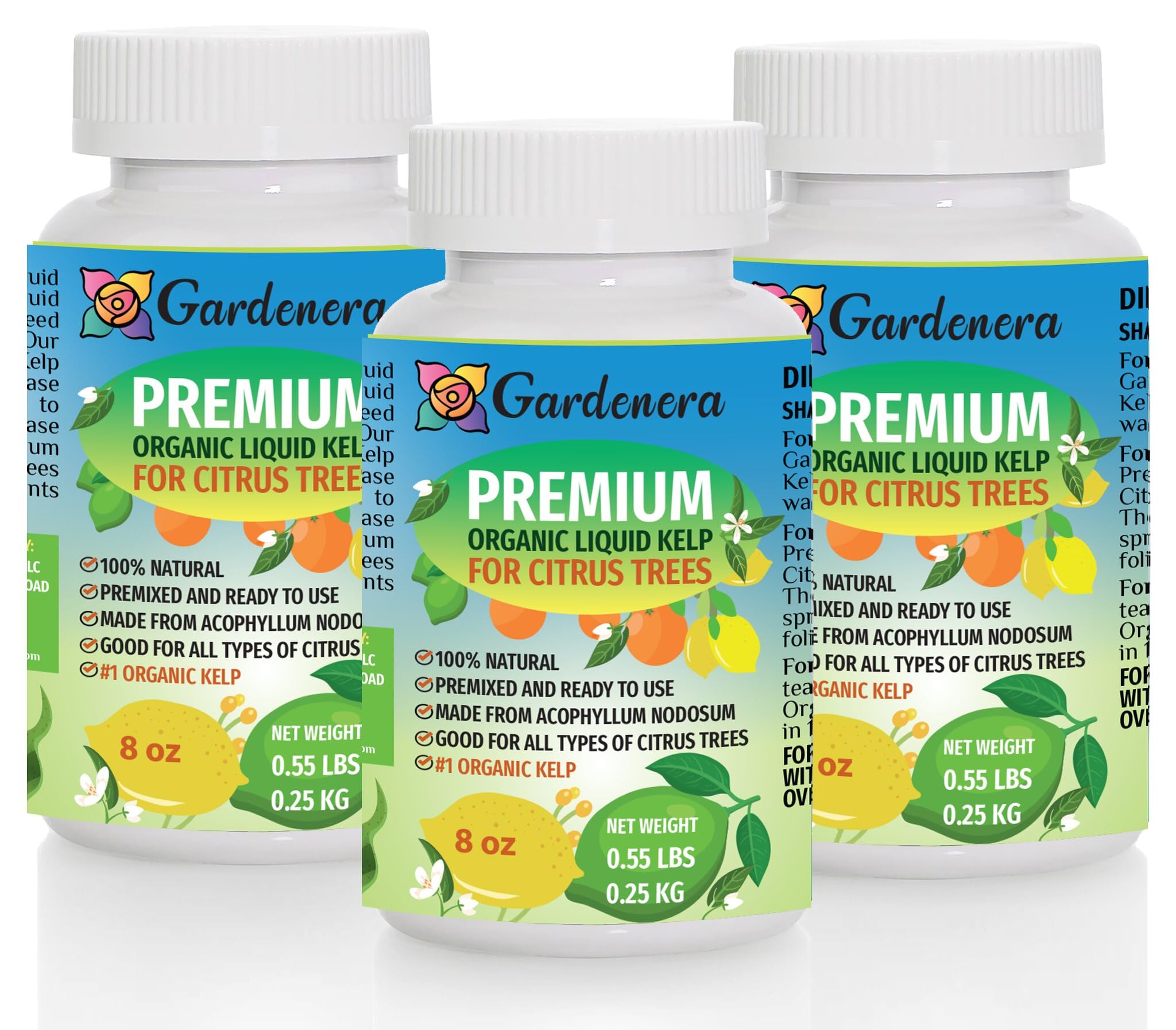 32 oz. organic fish and kelp liquid fertilizer Citrus Tree Specific Organic Liquid Kelp Fertilizer by Gardenera