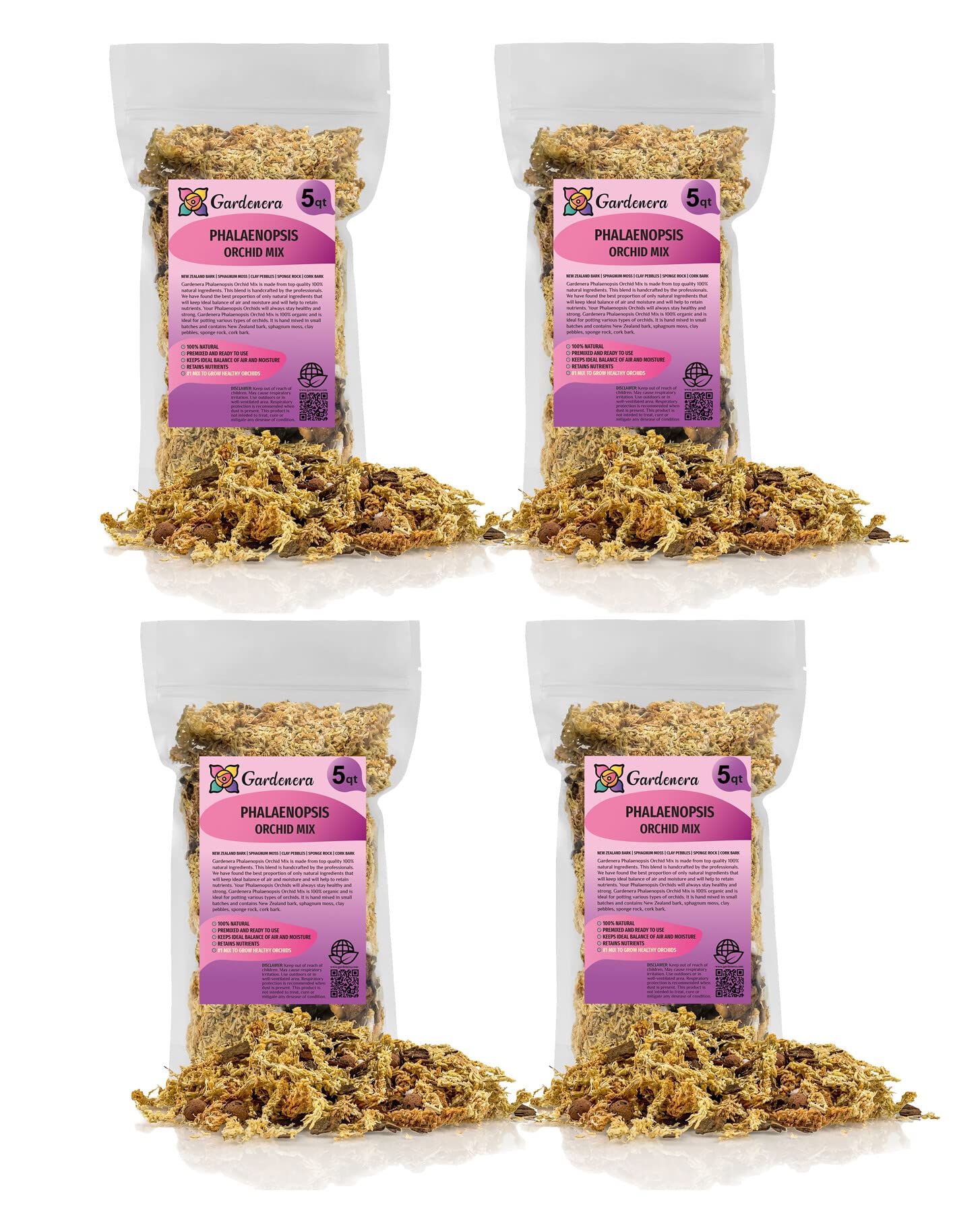 phalaenopsis potting mix PREMIUM Phalaenopsis Imperial Orchid Potting Mix - Hand Mixed in Small Batches | Great for Phalaenopsis of All Kinds - by GARDENERA
