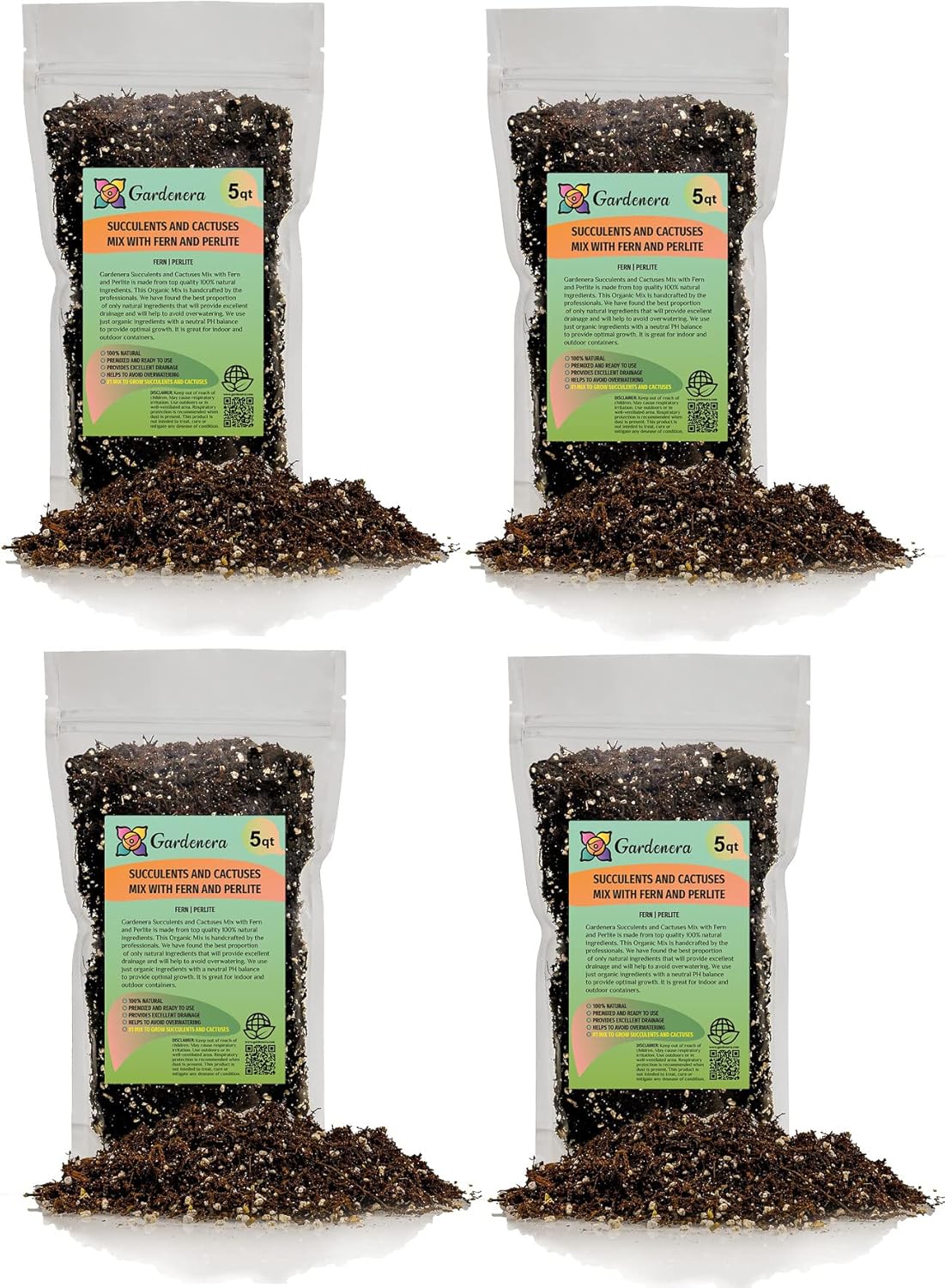 perlite mix for succulents Gardenera FERN + PERLITE Soil Mix - 10 QUART