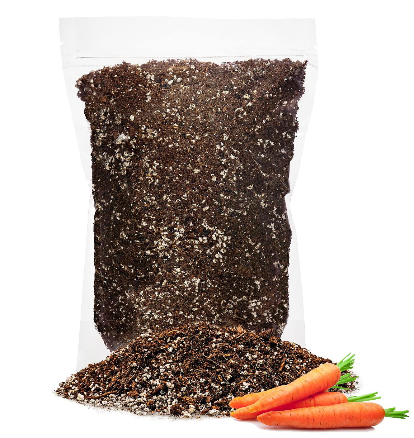 PREMIUM Organic Potting Soil for Carrots by Gardenera - (1 Quart Bag)