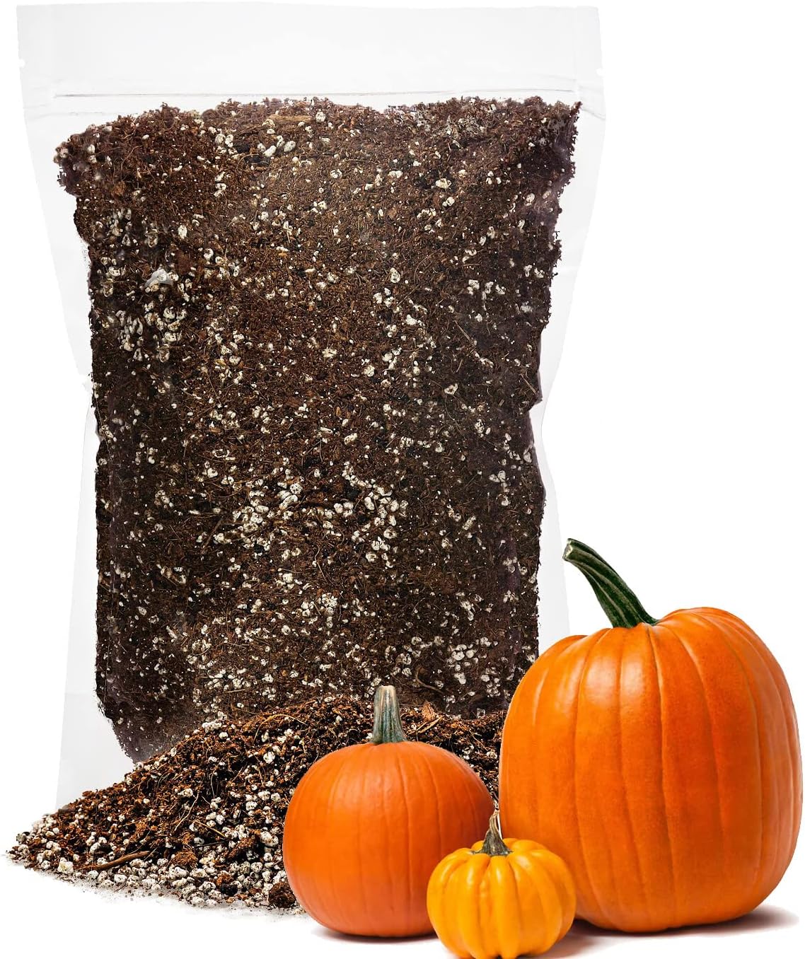 GARDENERA Premium Organic Potting Soil for Pumpkin - (1 Quart Bag)