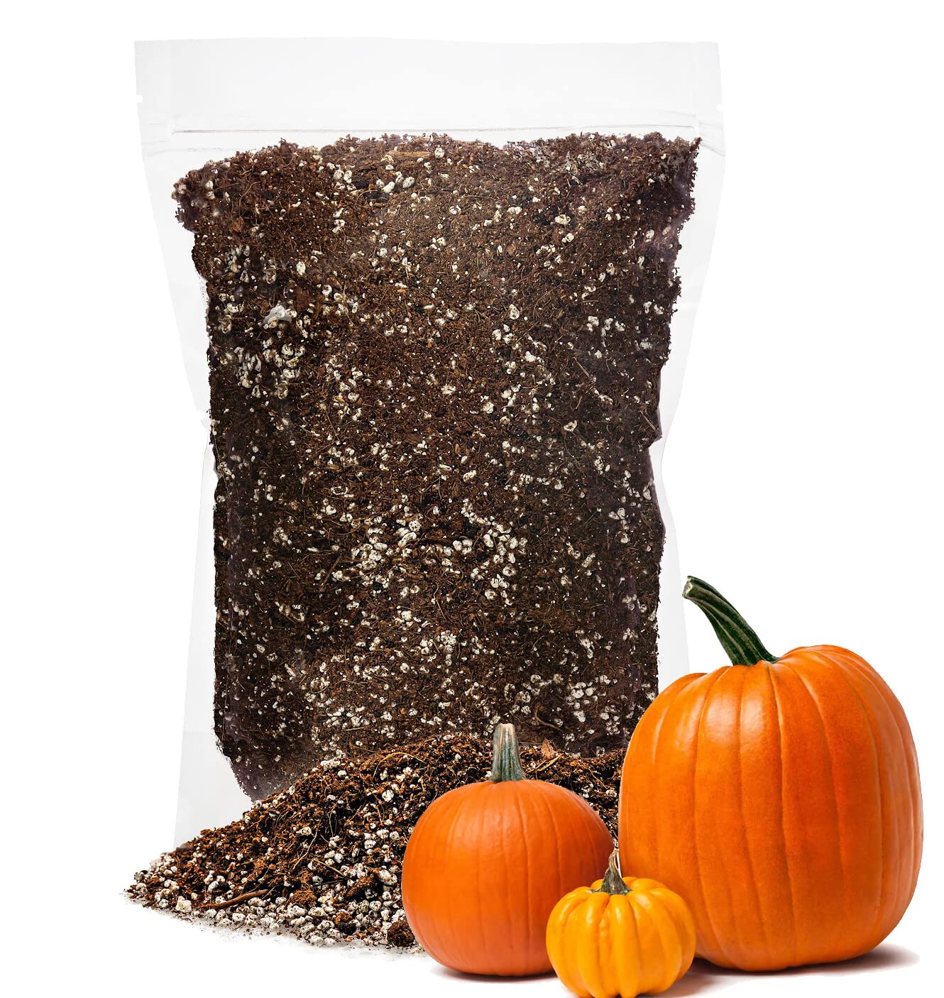 Premium Organic Potting Soil for Pumpkin by Gardenera - (5 Quart Bag)