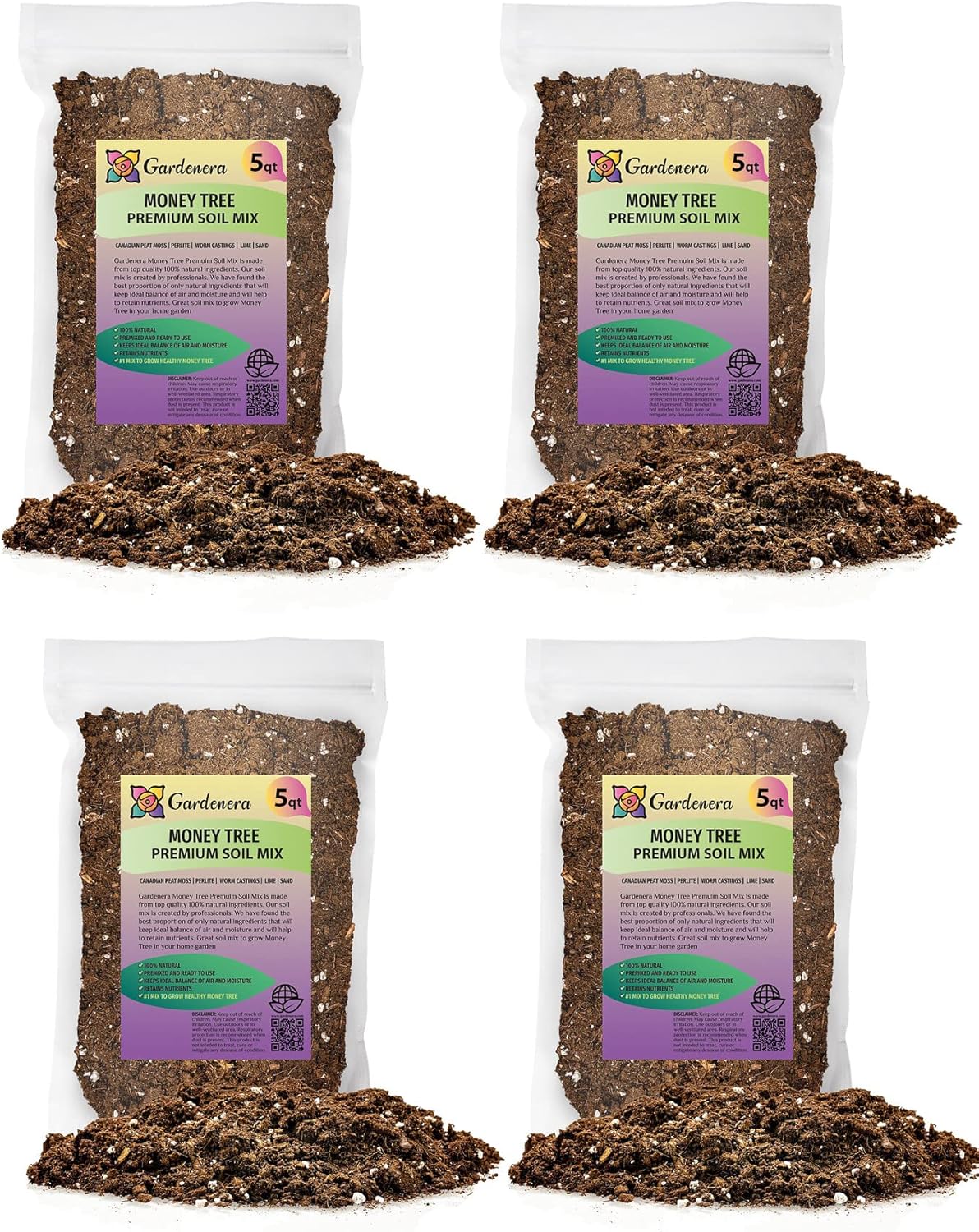 potting soil for money tree GARDENERA Money Tree Potting Soil - 10 QUART