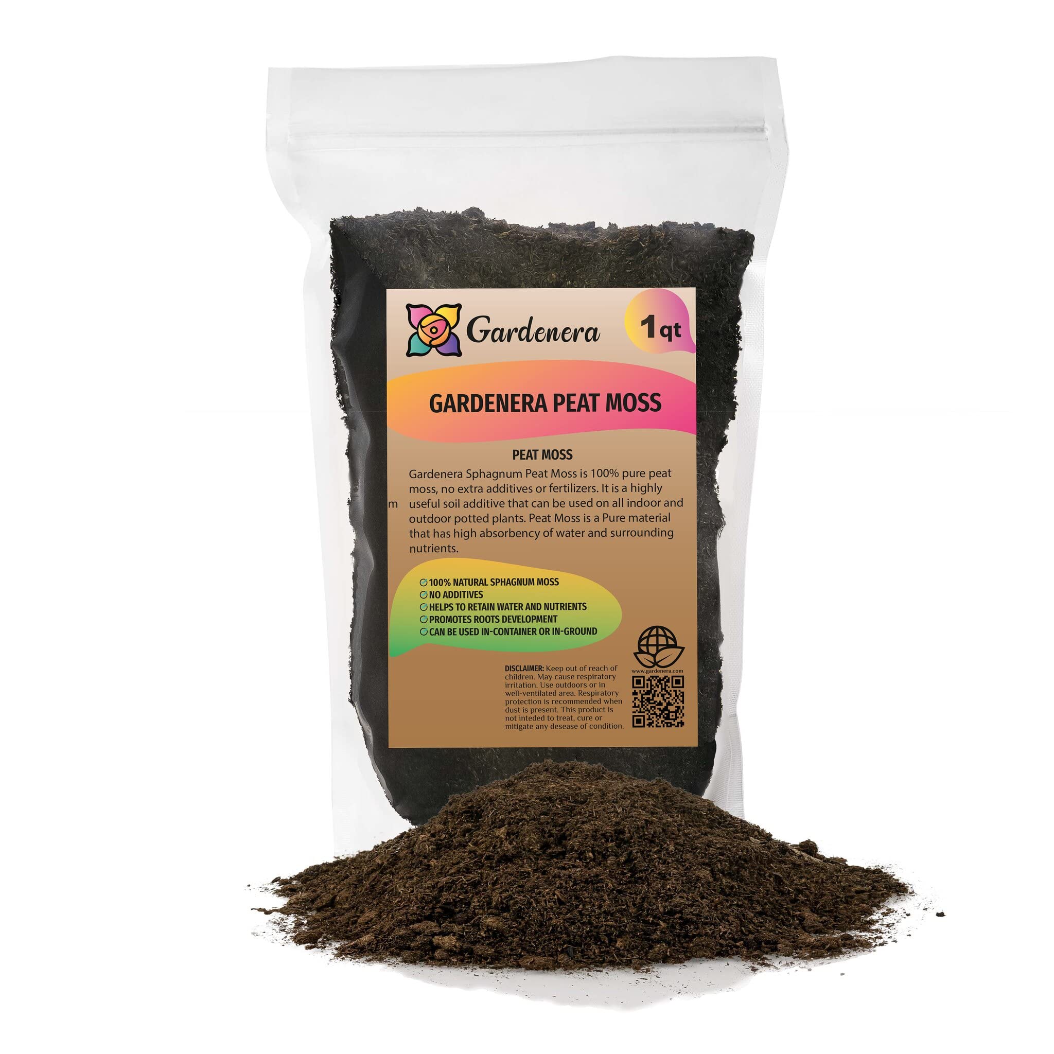 peat moss soil for indoor plants GARDENERA Premium Sphagnum Peat Moss - Perfect Gardening Soil Amendment