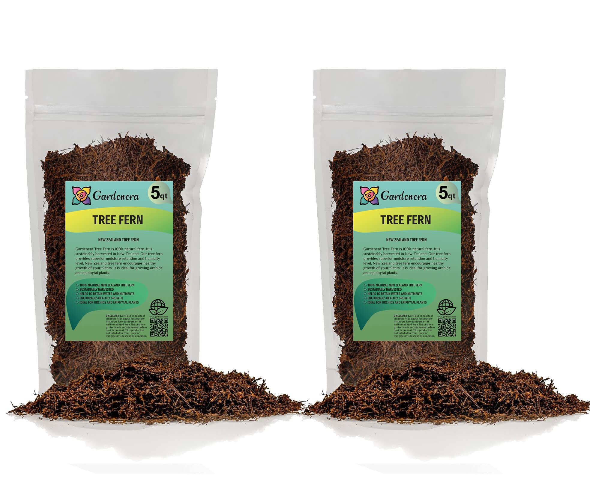 fertilizer for fern plants Gardenera PREMIUM New Zealand Tree Fern - Orchid and Epiphytal Plants Growing Medium and Reptile Substrate