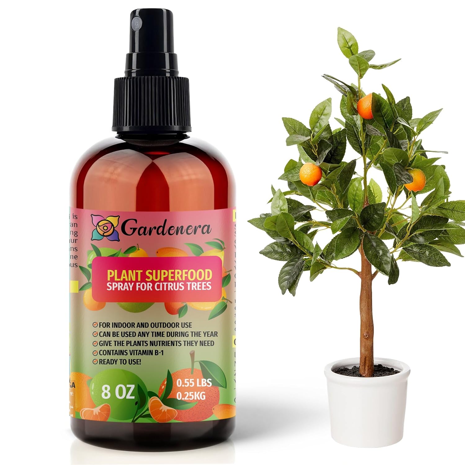 best fertilizer for orange plant Plant Superfood for CITRUS TREE with B1 Vitamin, Glucose and Essential Minerals