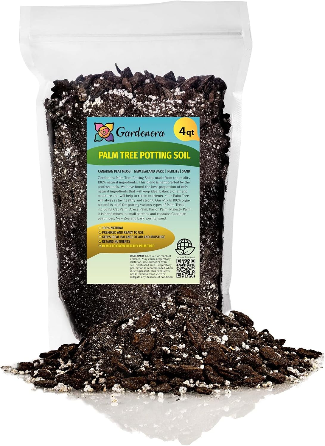 rubber tree potting mix GARDENERA Palm Tree Potting Mix - The Ultimate Soil for Strong and Healthy Palms
