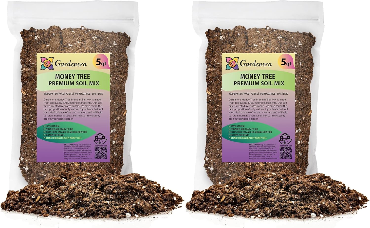 money plant soil preparation GARDENERA Money Tree Potting Soil - 10 QUART