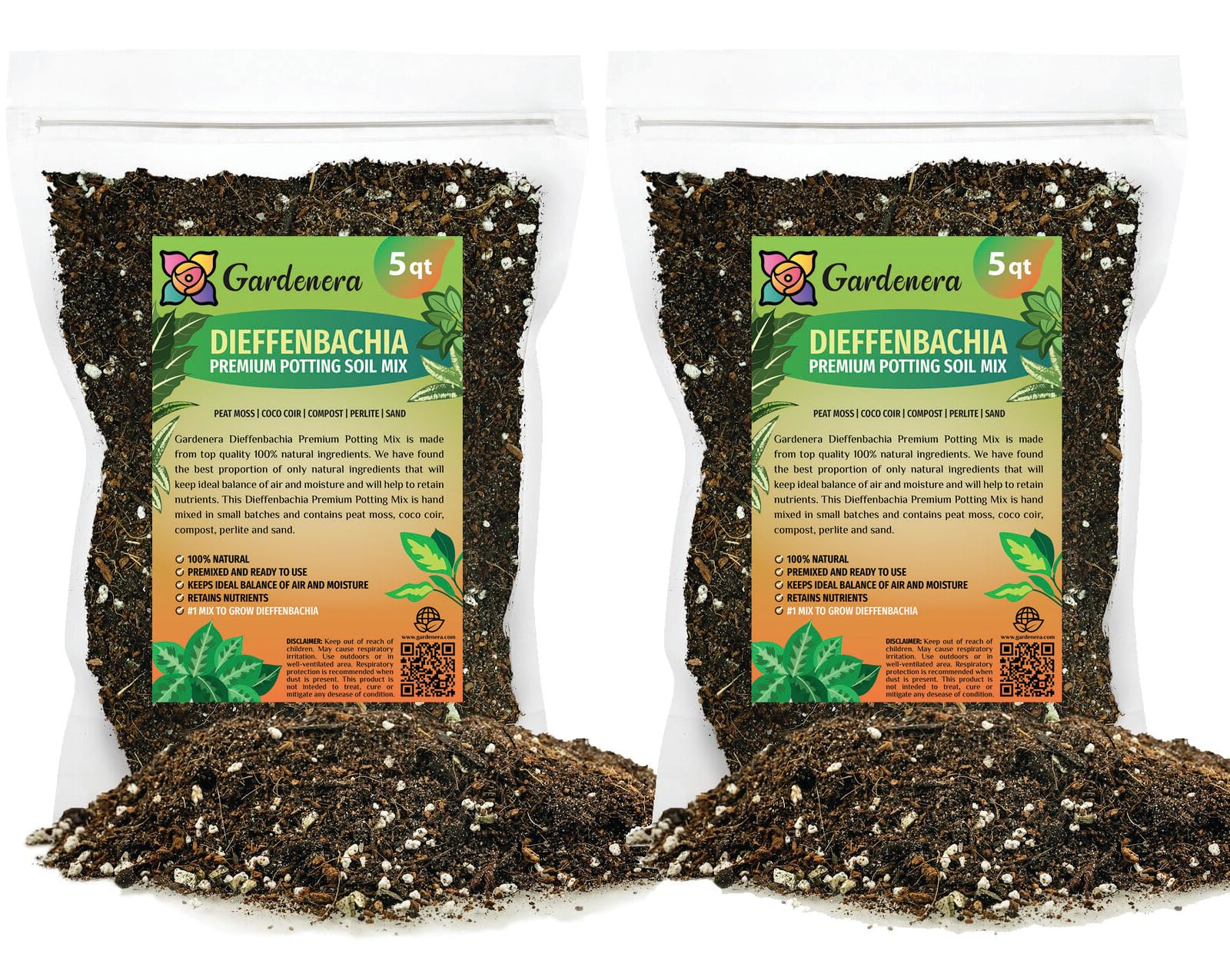 dieffenbachia maculata soil Gardenera Premium Dieffenbachia Potting Soil Mix - Ideal for Growing Robust and Healthy Dieffenbachia