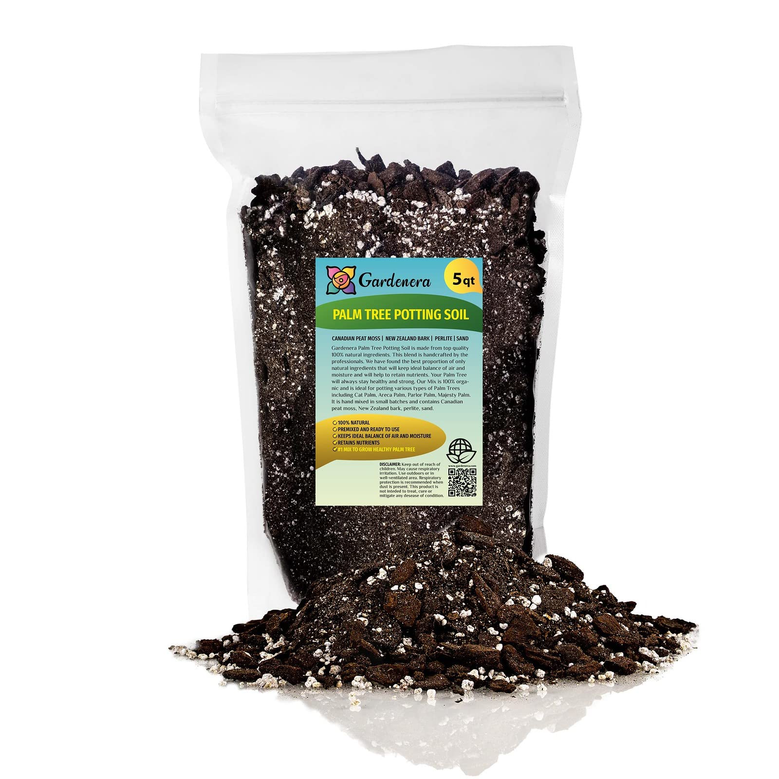 palm tree planting soil GARDENERA Palm Tree Potting Mix - The Ultimate Soil for Strong and Healthy Palms