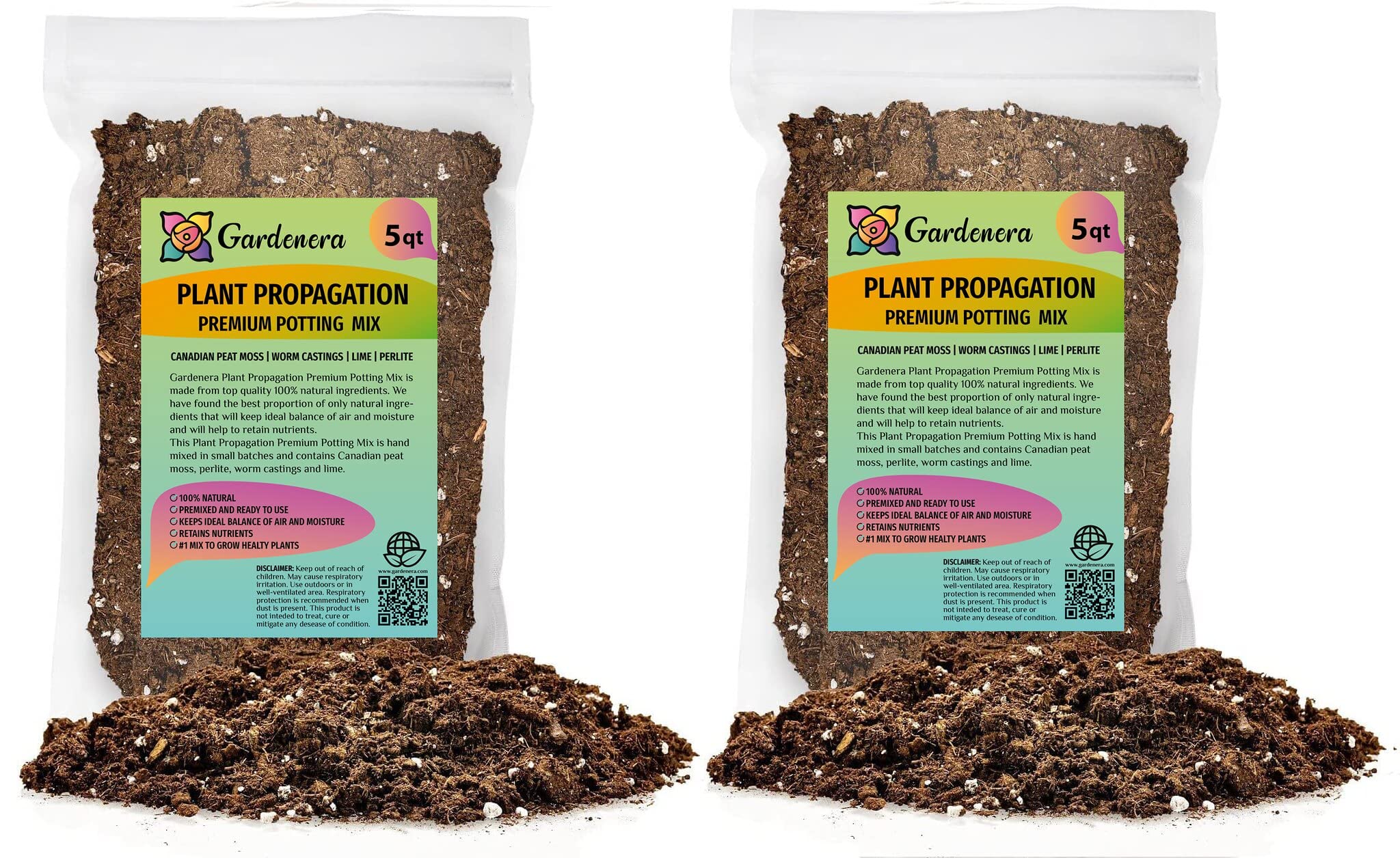 potting a propagated plant Gardenera Organic Plant Propagation Premium Potting Mix