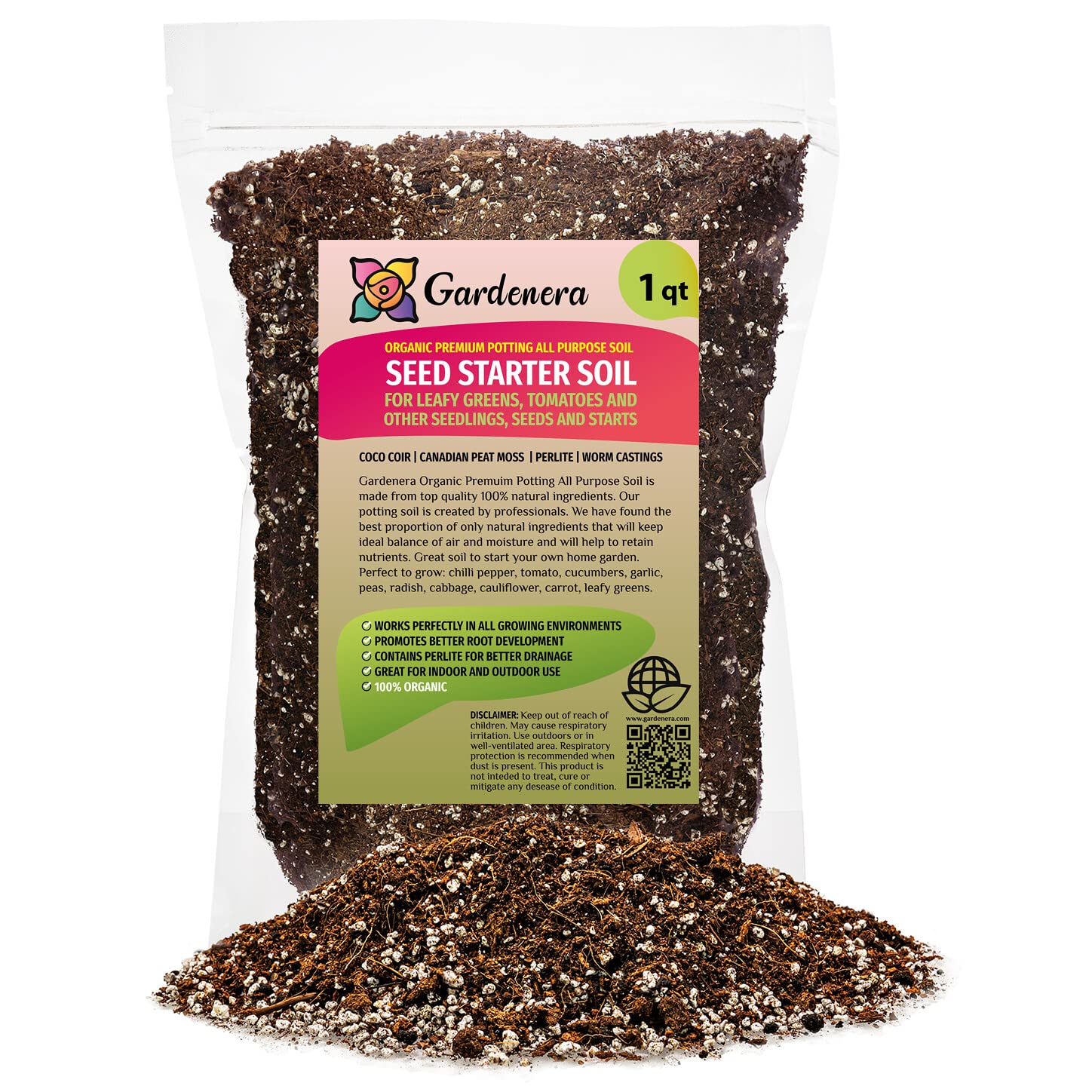 can potting mix be used to start seeds PREMIUM Organic Seed Starter Soil - 10 QUART