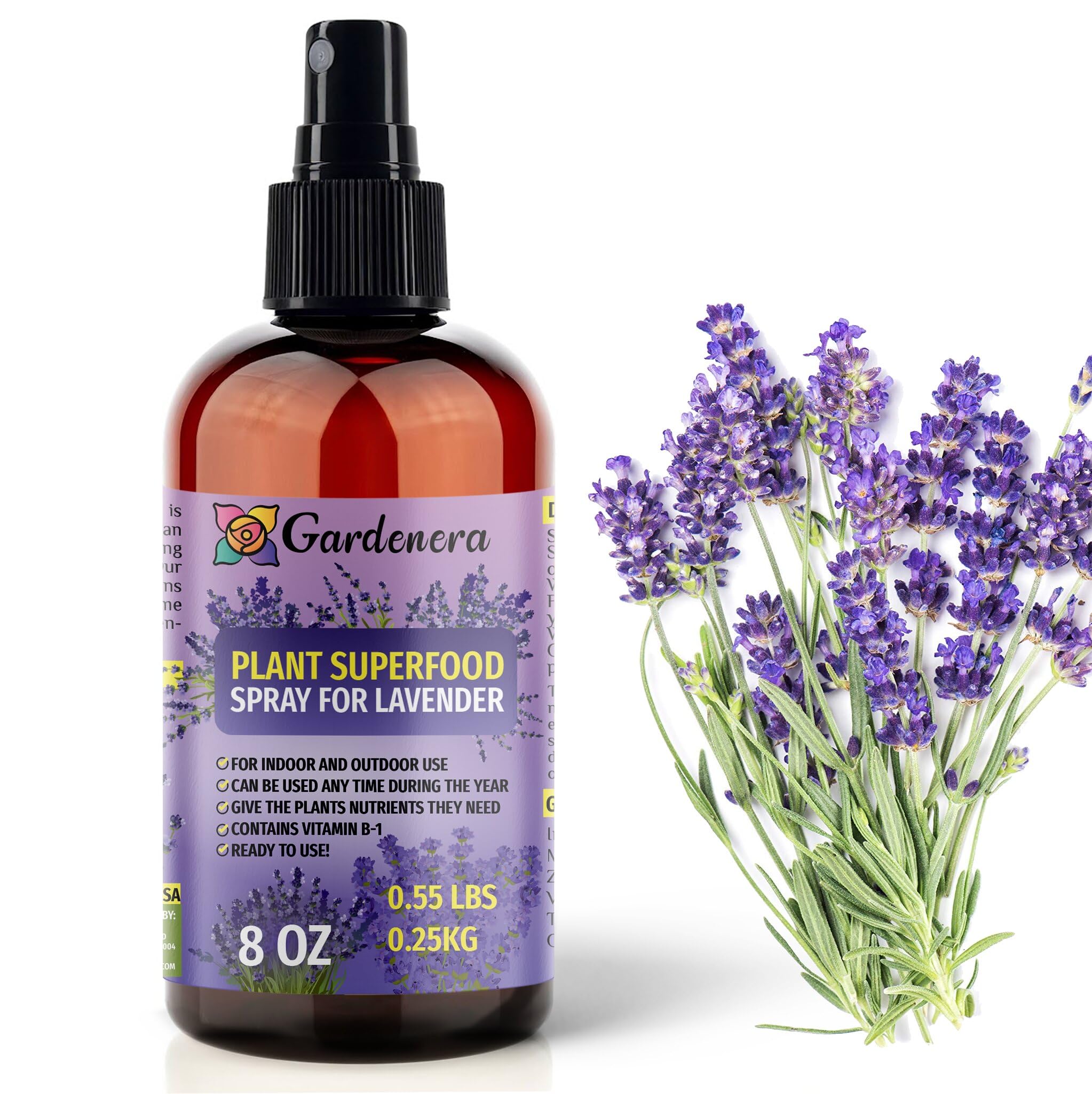 whole foods lavender plant Plant Superfood for LAVENDER Plants with B1 Vitamin, Glucose and Essential Minerals