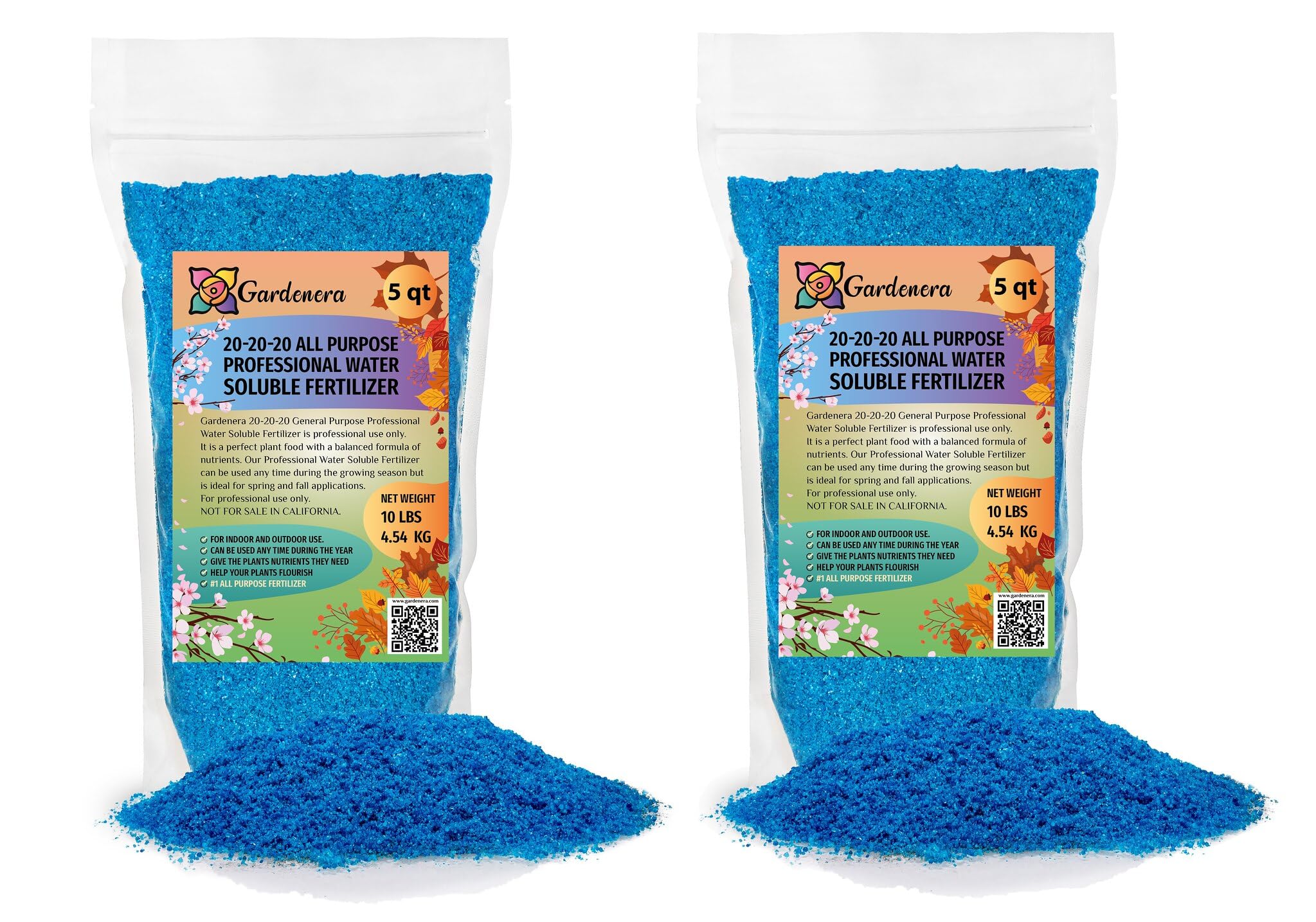 is 20 20 20 fertilizer good for all plants Premium 20-20-20 All-Purpose Soil Fertilizer by Gardenera - Ideal for Flowers, Plants, Vegetables, Fruit Trees and Lawns