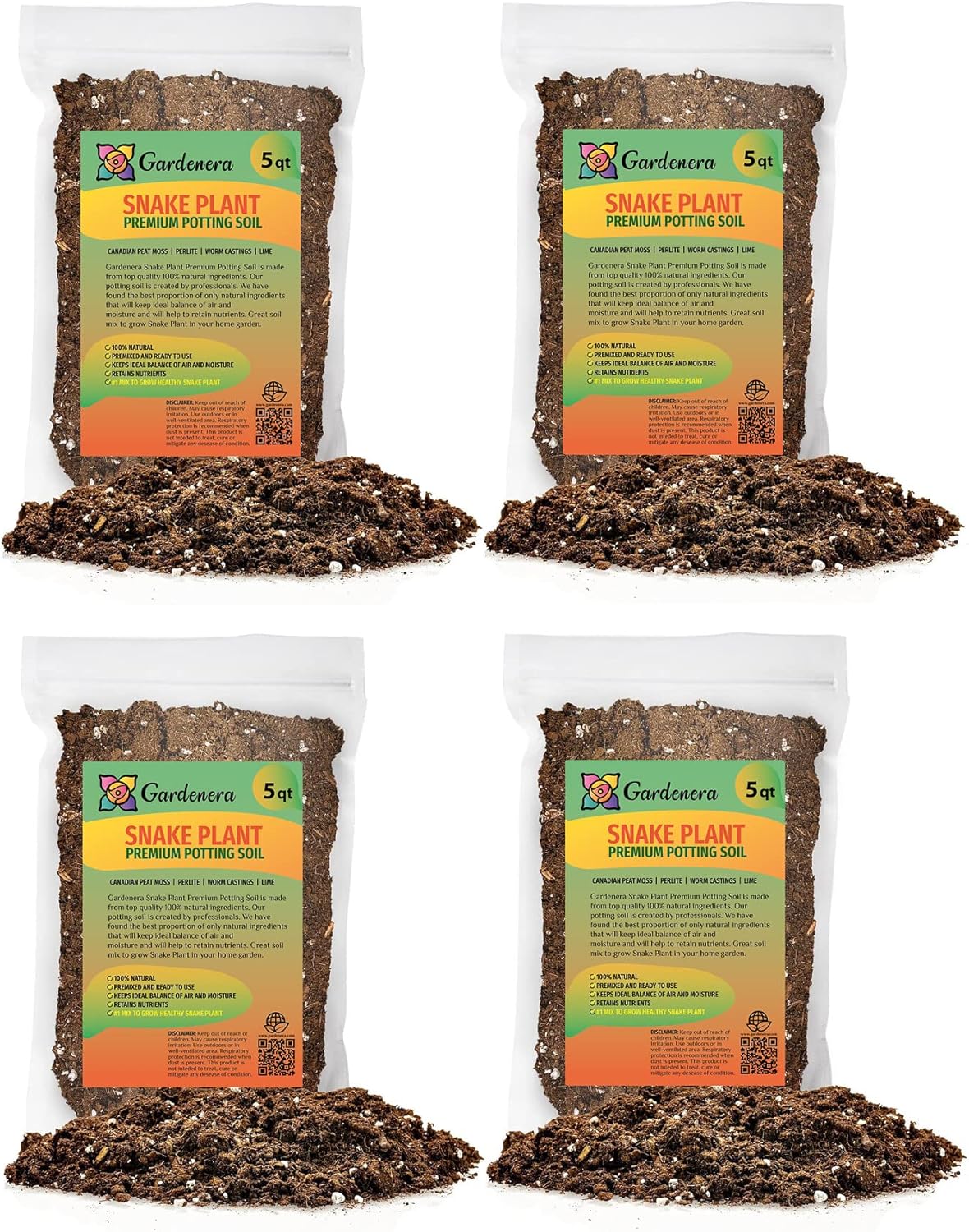 best potting medium for snake plant GARDENERA Premium Snake Plant Potting Soil Mix - 10 QUART